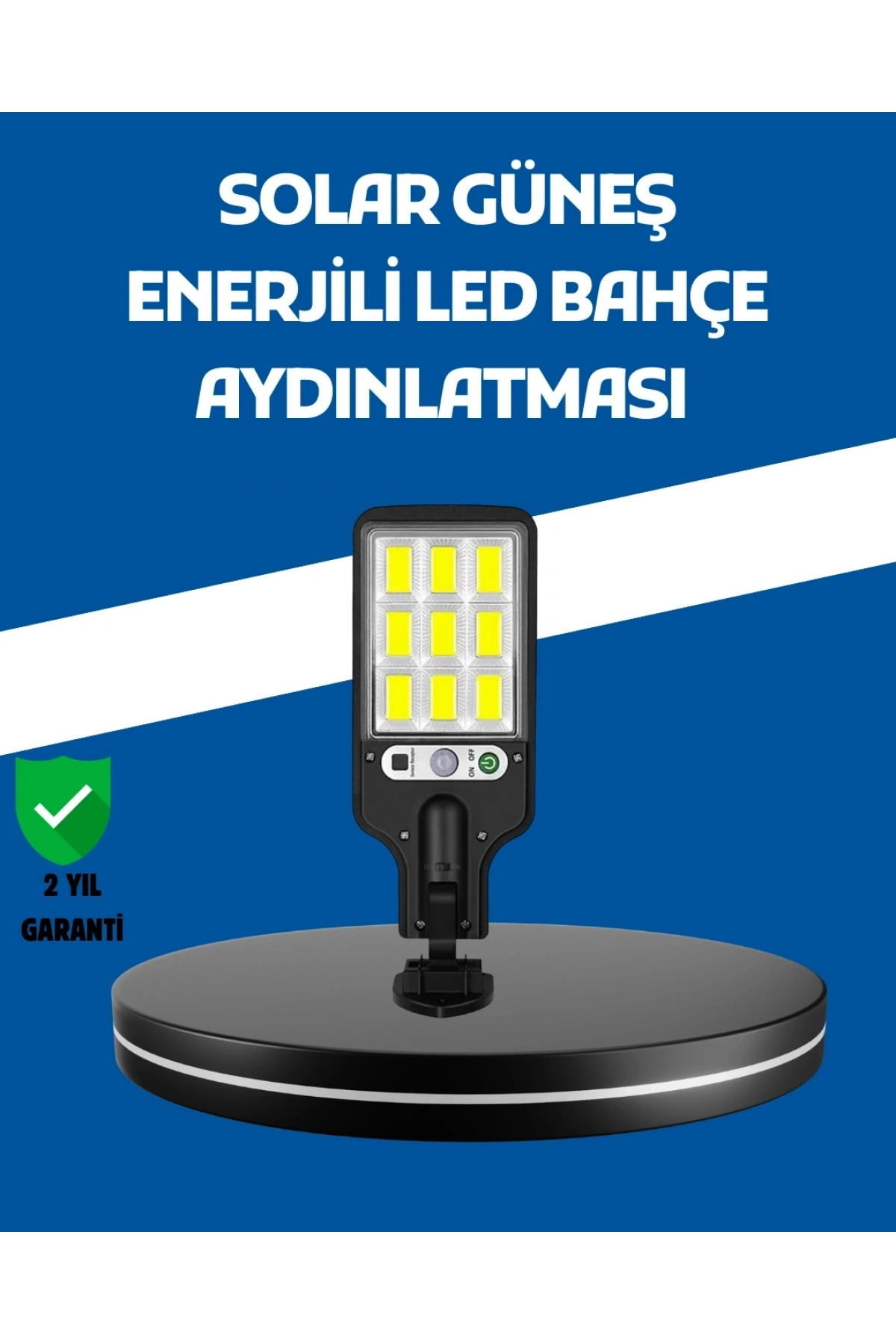 Hareket Algılamalı Dış Mekan Lamba Konforlu Aydınlatma