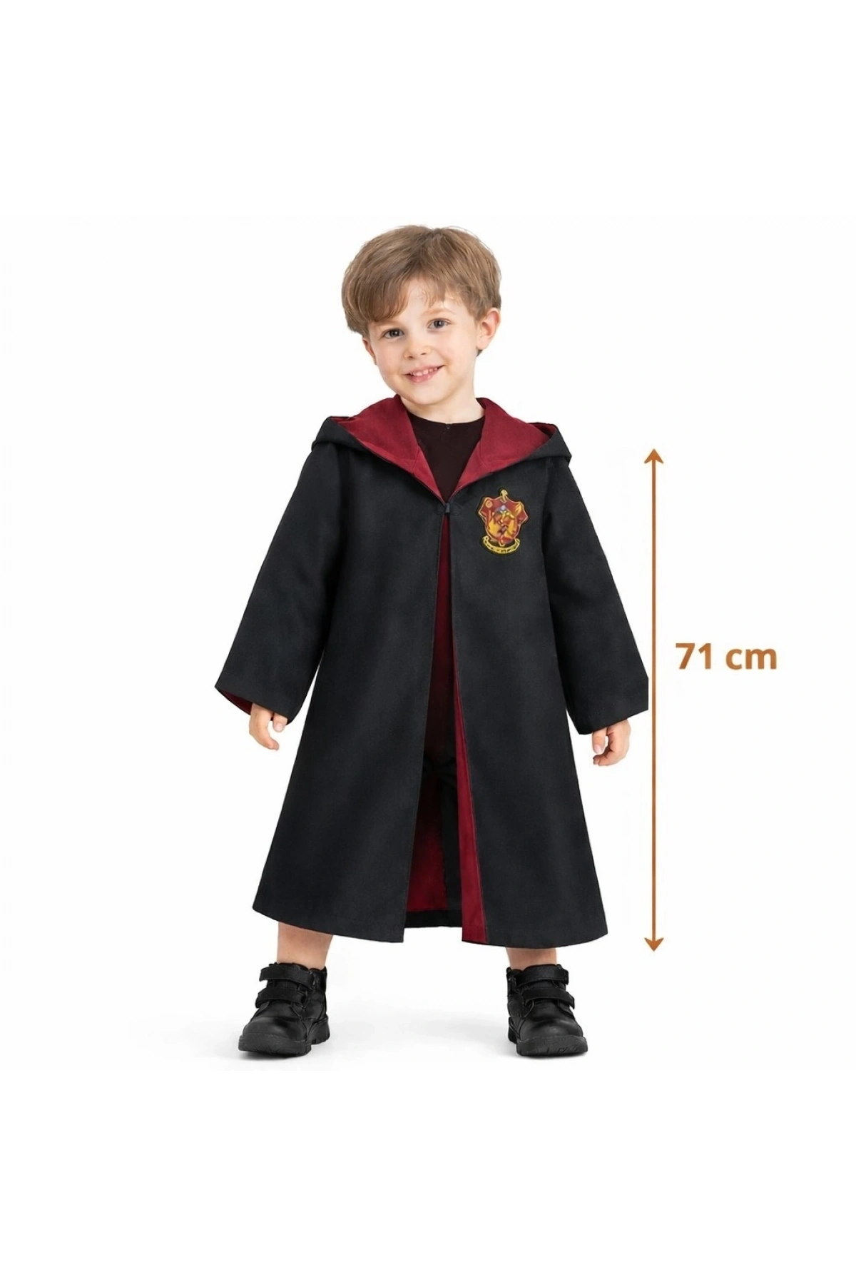 Harry Potter Tarzı Çocuk Cübbesi 2-4 Yaş (5047)