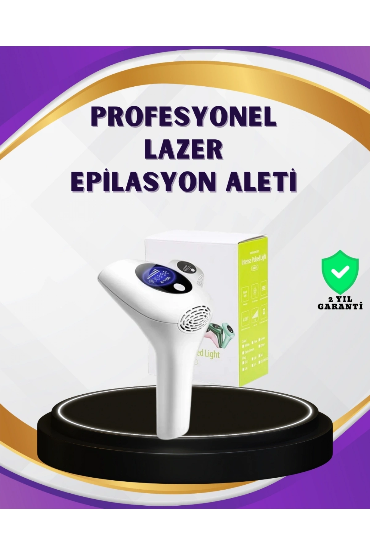 Hasuba HS-262 IPL Epilasyon Cihazı LCD Ekranlı 1M Flaş