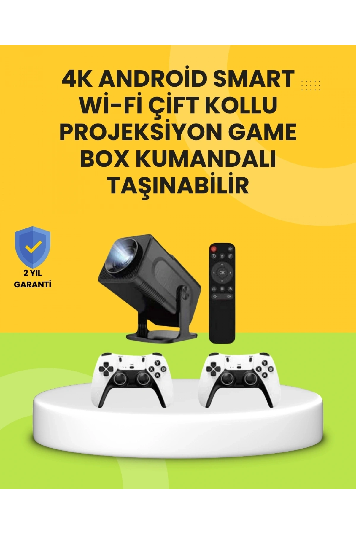 HCS350pro Android 11 İşletim Sistemli Mini Projektör