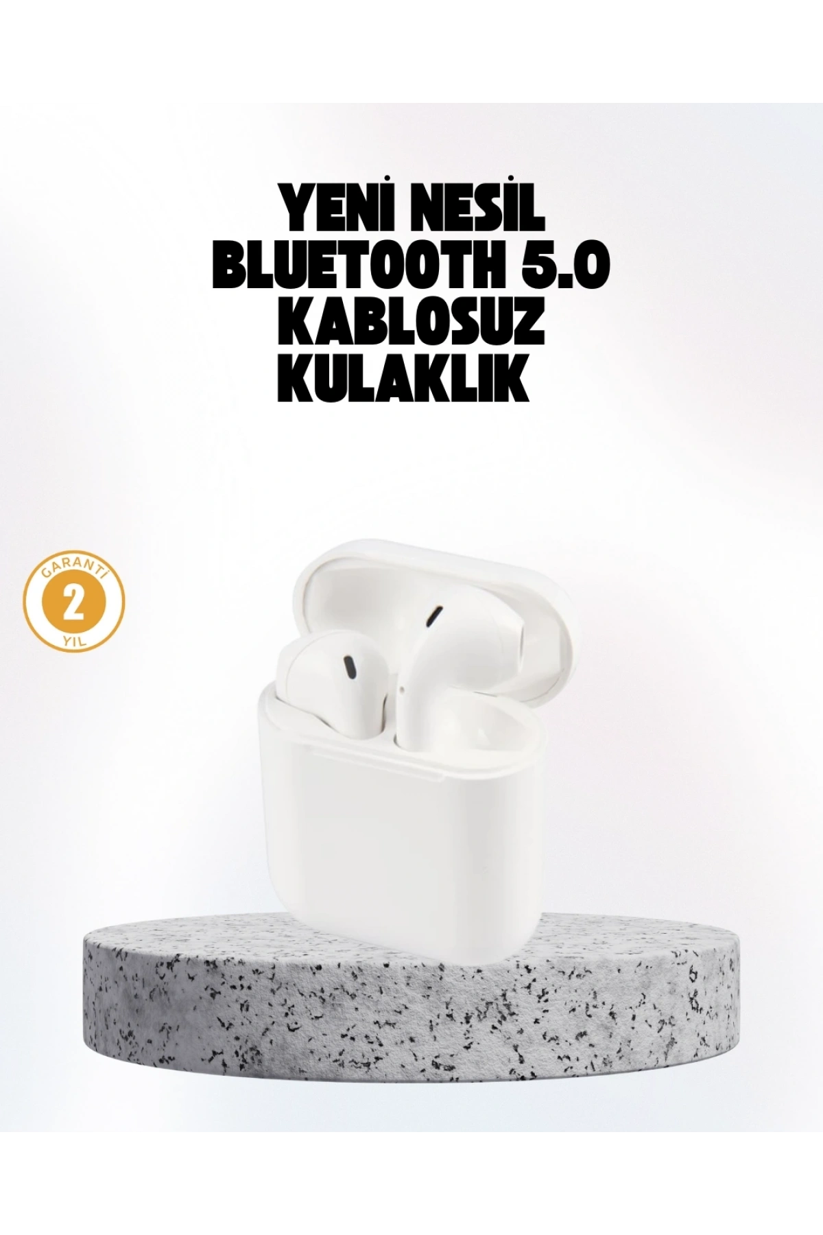 Hızlı Şarj Destekli 2. Nesil Bluetooth 5.0 Ergonomik Kulaklık