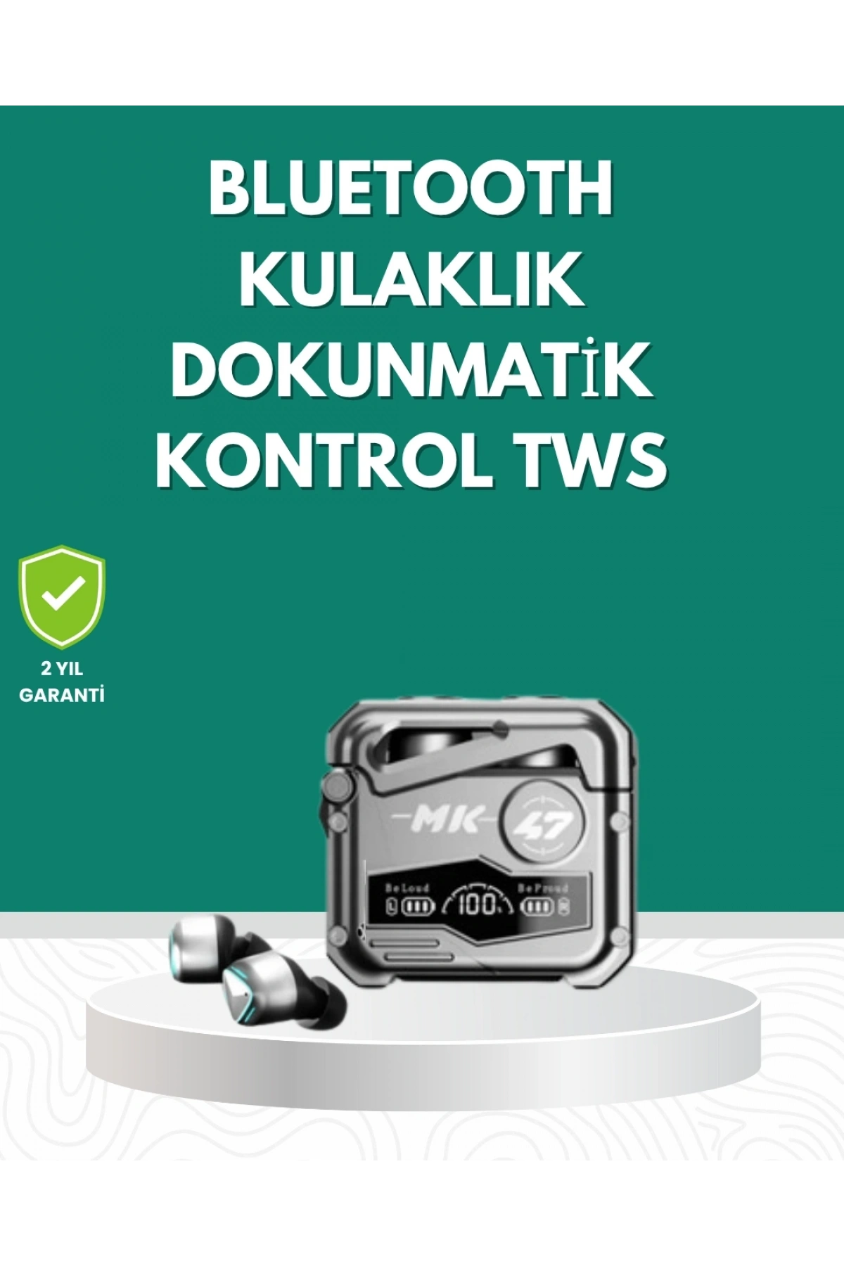 Hızlı Şarj Edilebilen Kablosuz Kulaklık – Uzun Süreli Kullanım için Tasarlandı