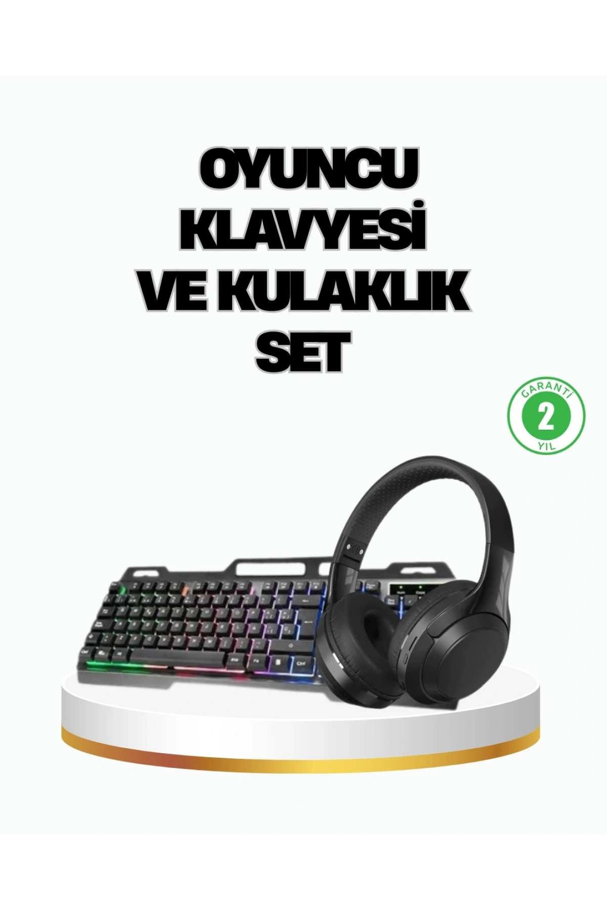 HN01 KULAKLIK + PG-8018 OYUNCU KLAVYESİ SET