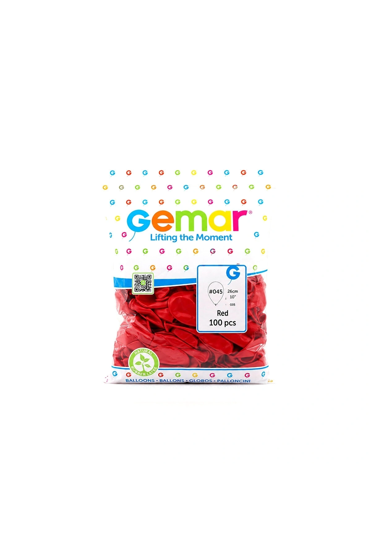 İÇ MEKAN - KIRMIZI BALON 10 INC - 26CM - 100PCS (5047)