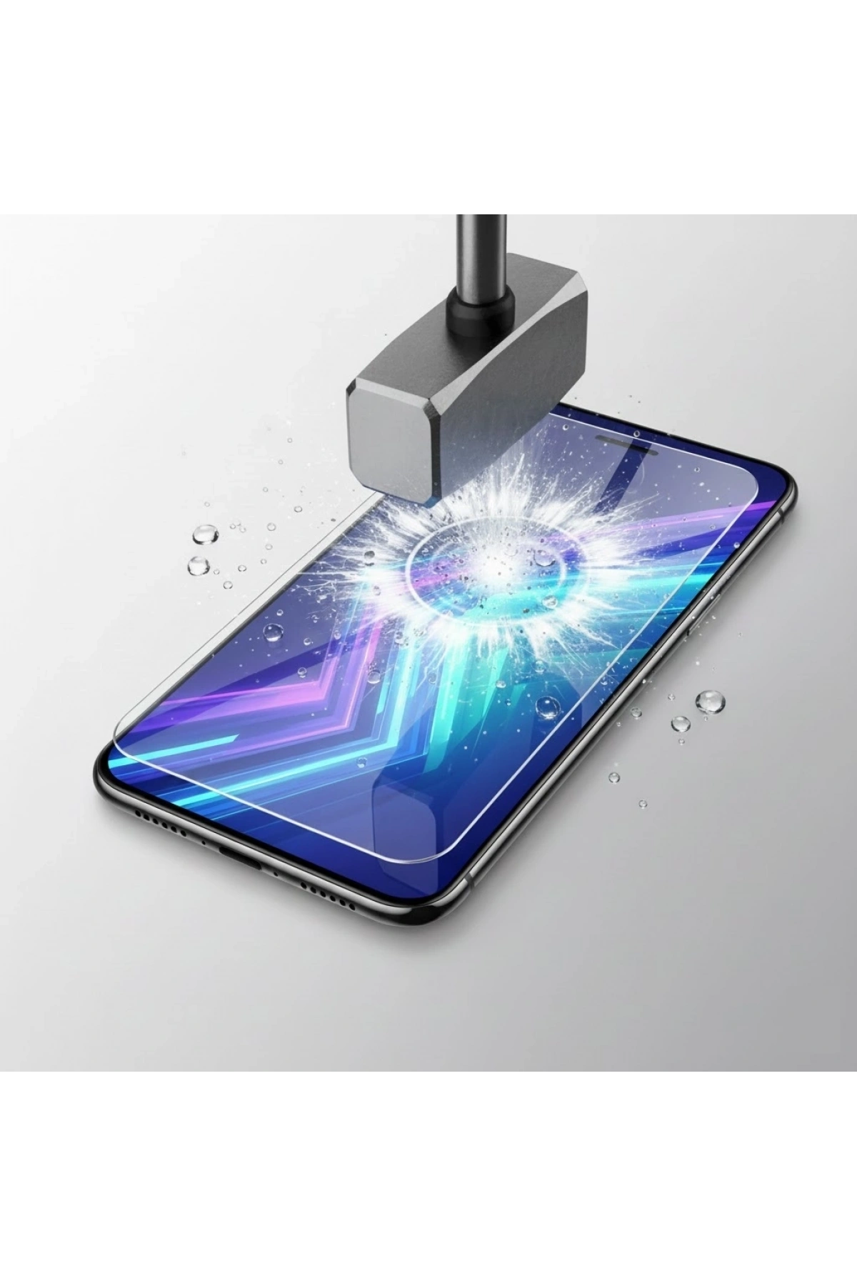infinix Hot 30 Ekran Koruyucu Kırılmaz Cam Şeffaf Cam