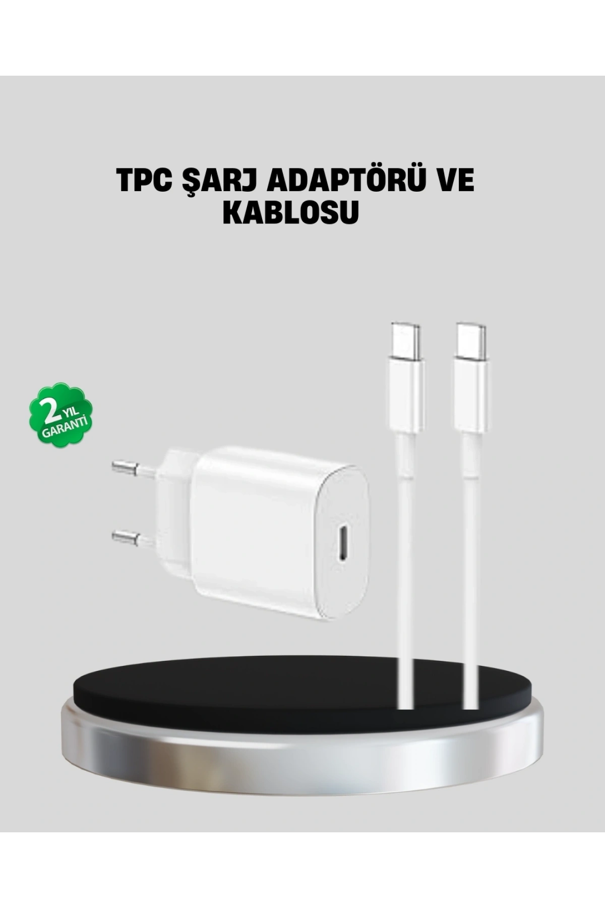 iOS Uyumlu 20W USB-C Hızlı Şarj Cihazı Telefon ve Tablet İçin