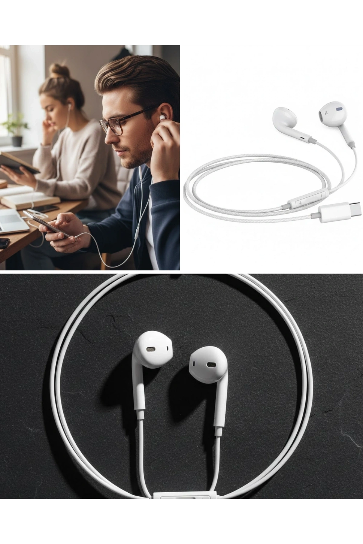 İP15 KABLOLU KULAKLIK