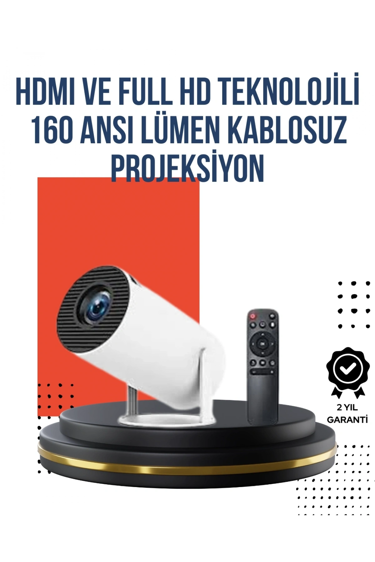 Kablosuz Bağlantılı Ultra Pro Projeksiyon