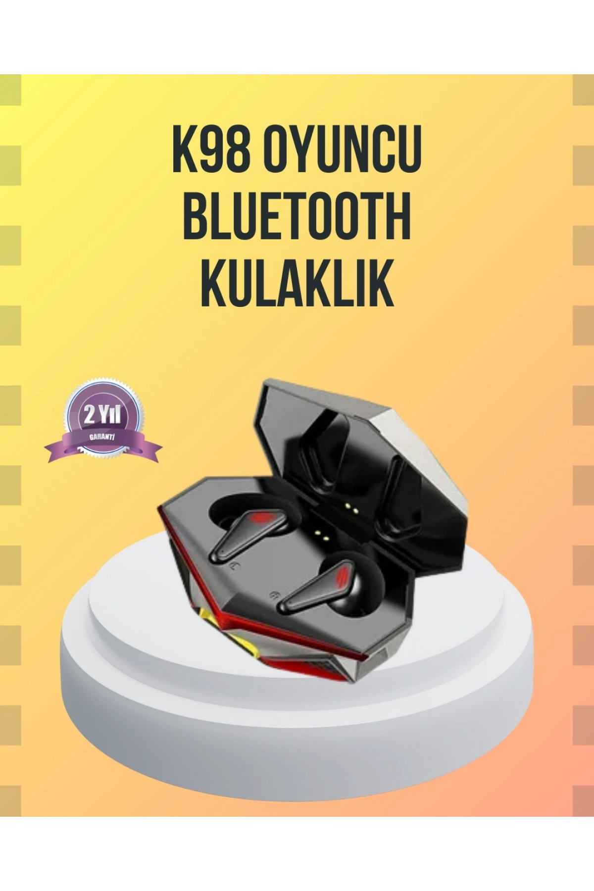 Kablosuz Bluetooth Gaming Kulaklık Suya Dayanıklı