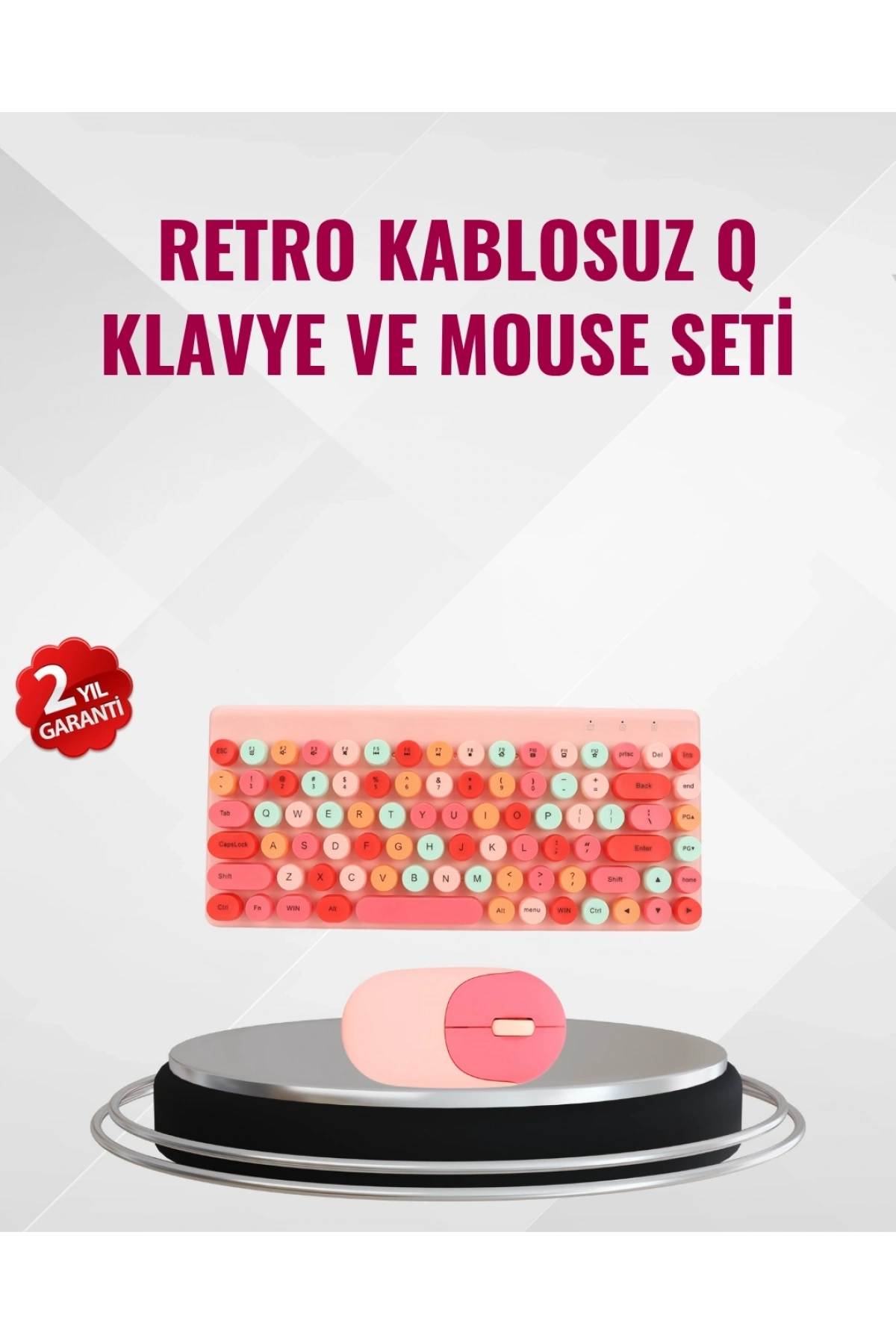 Kablosuz Bluetooth Klavye – Çoklu Cihaz Desteği, Akıllı Güç Tasarrufu