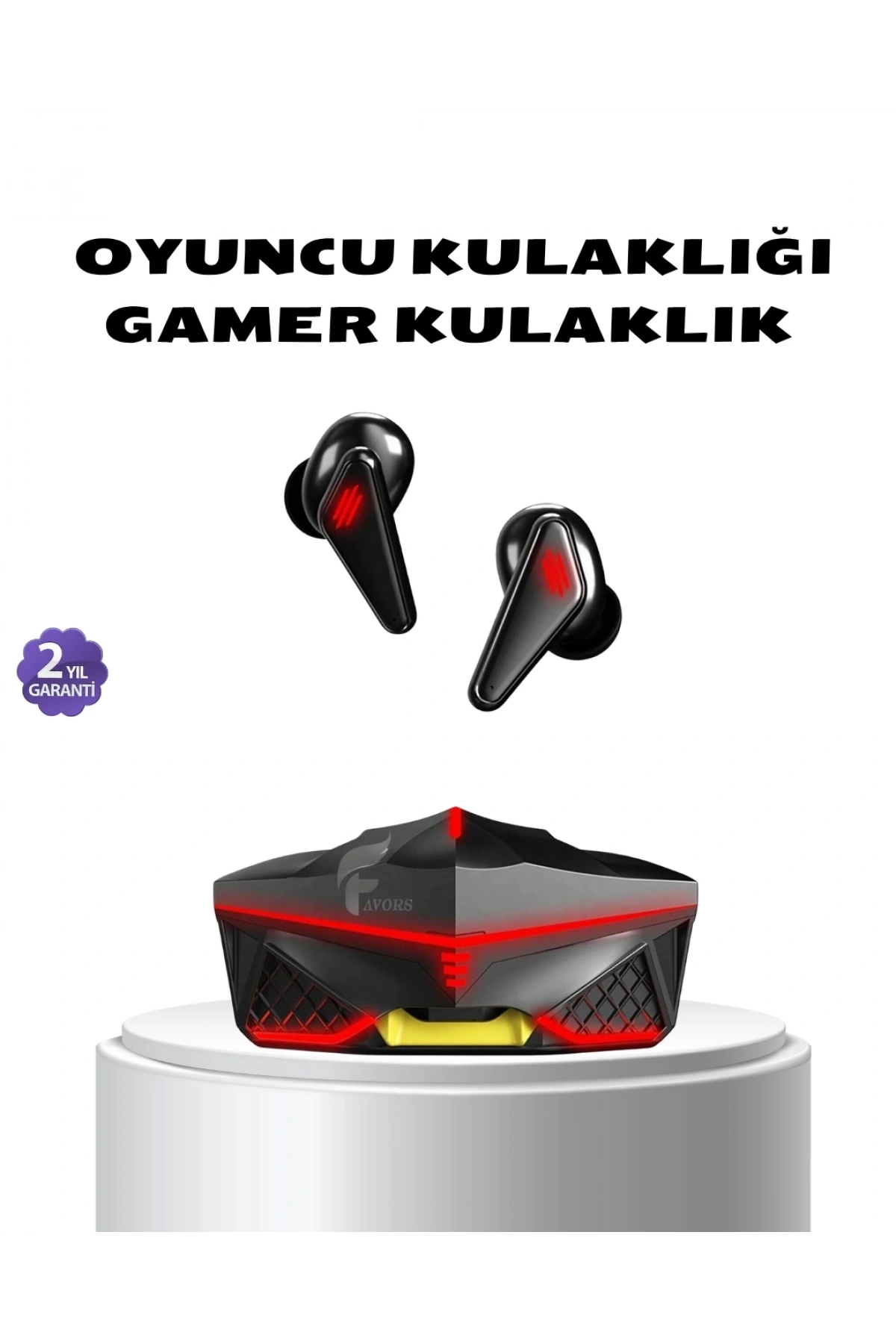Kablosuz Bluetooth Kulaklık 5.0 Dokunmatik Kontrol Gürültü Engelleme