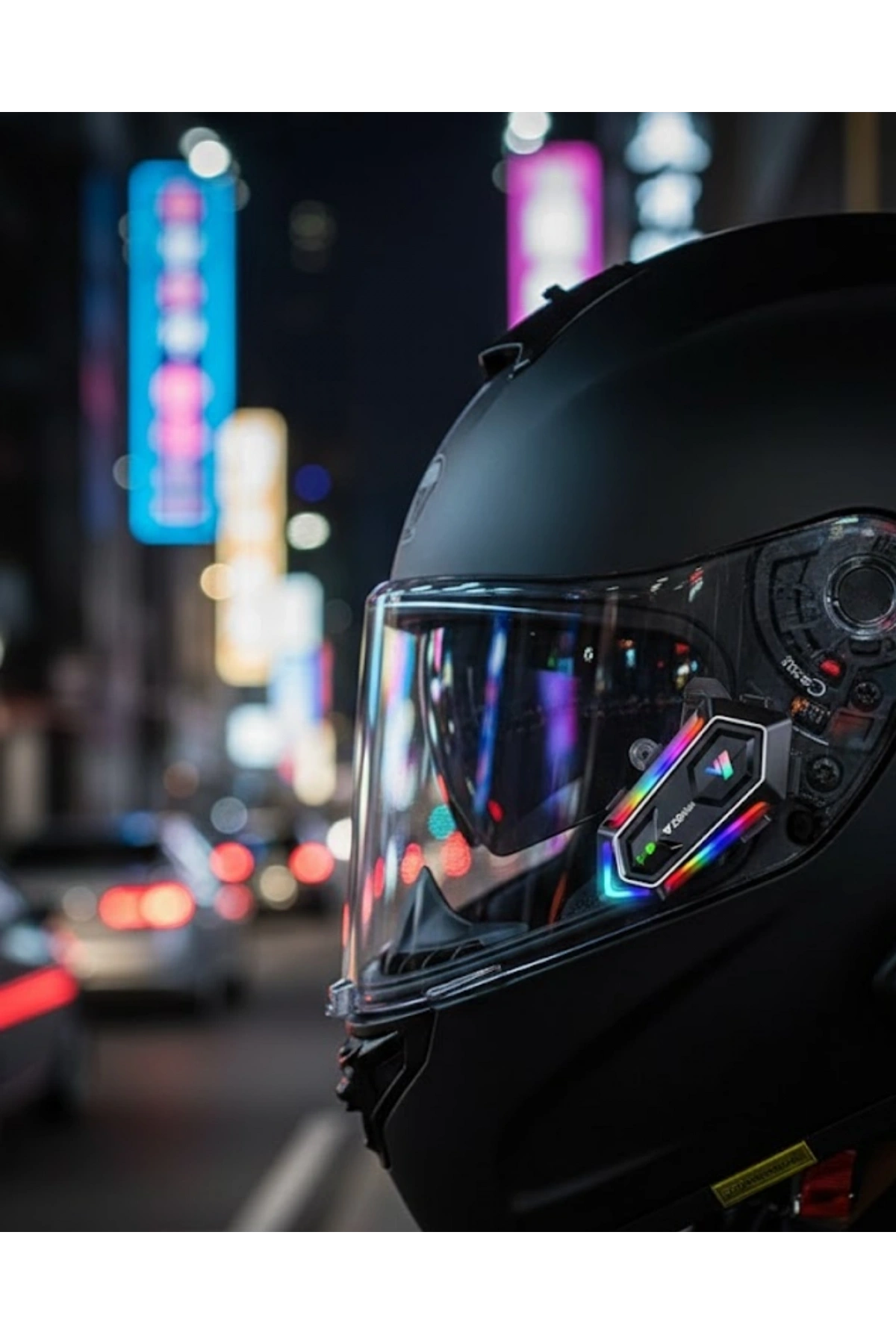 Kablosuz Bluetooth Motosiklet Kask İntercom IPX6 Su Geçirmez