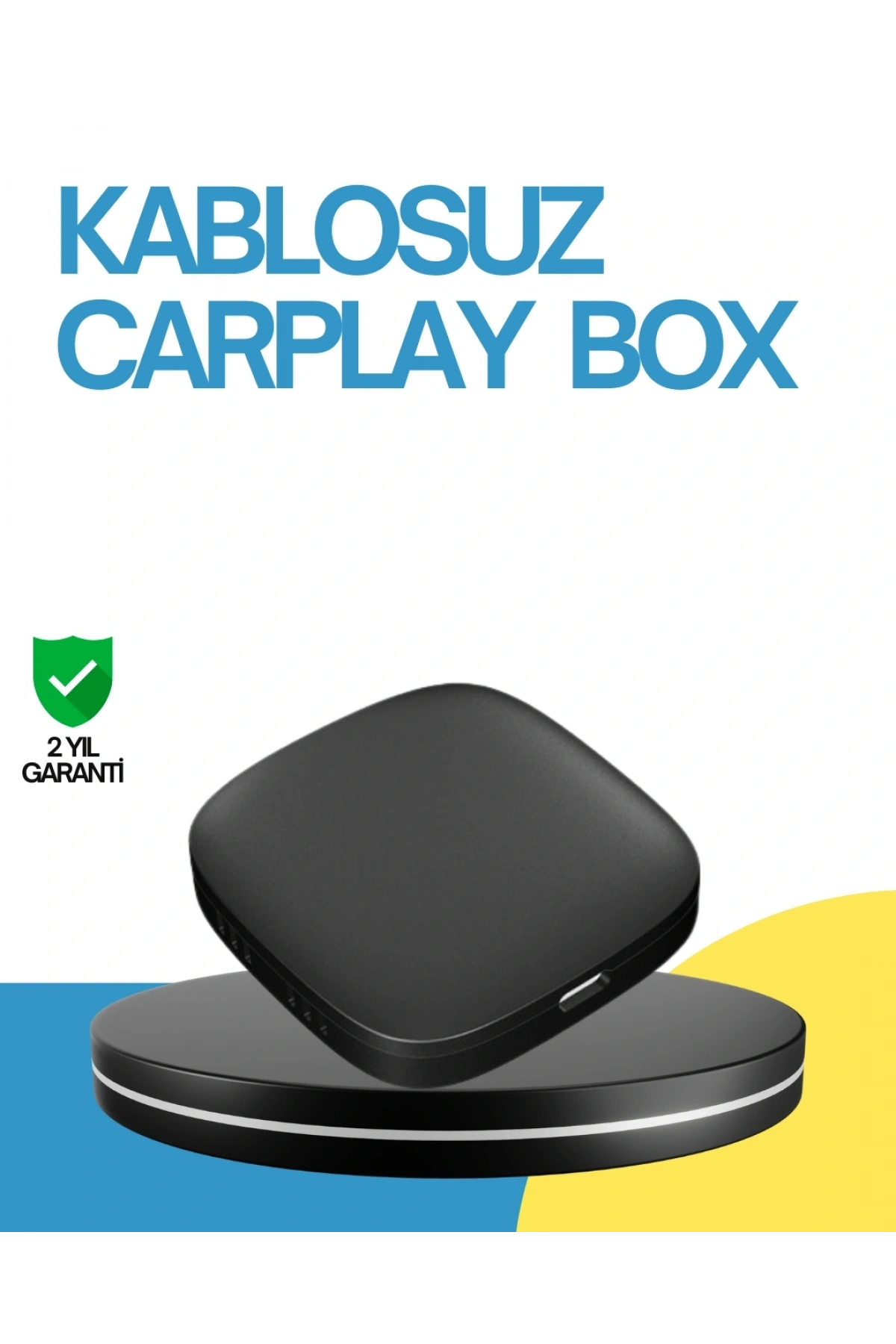 Kablosuz CarPlay ve Android Auto Dönüştürücü Adaptör