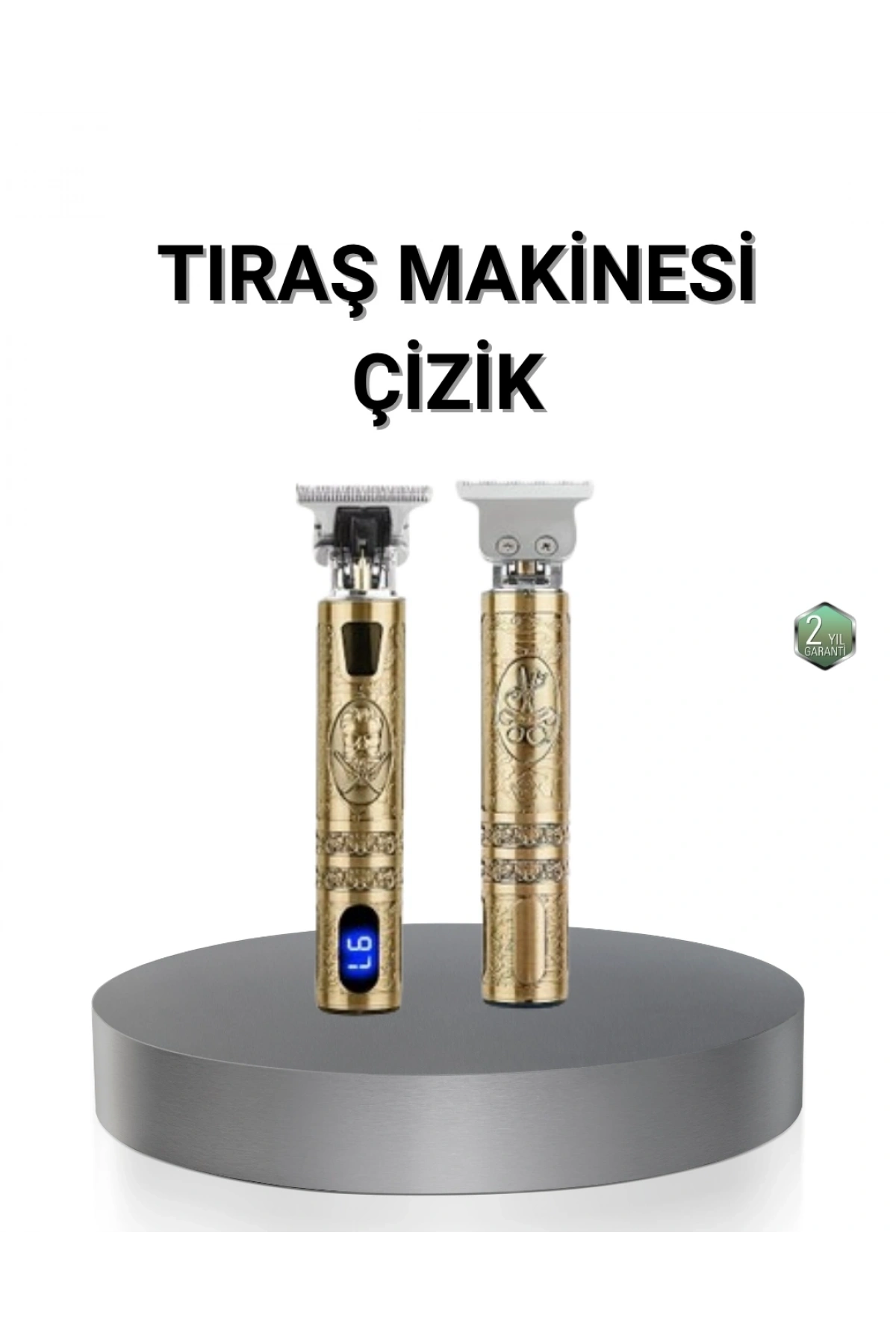 Kablosuz Şarjlı Profesyonel Tıraş Makinesi – 1800 mAh Lityum Pil