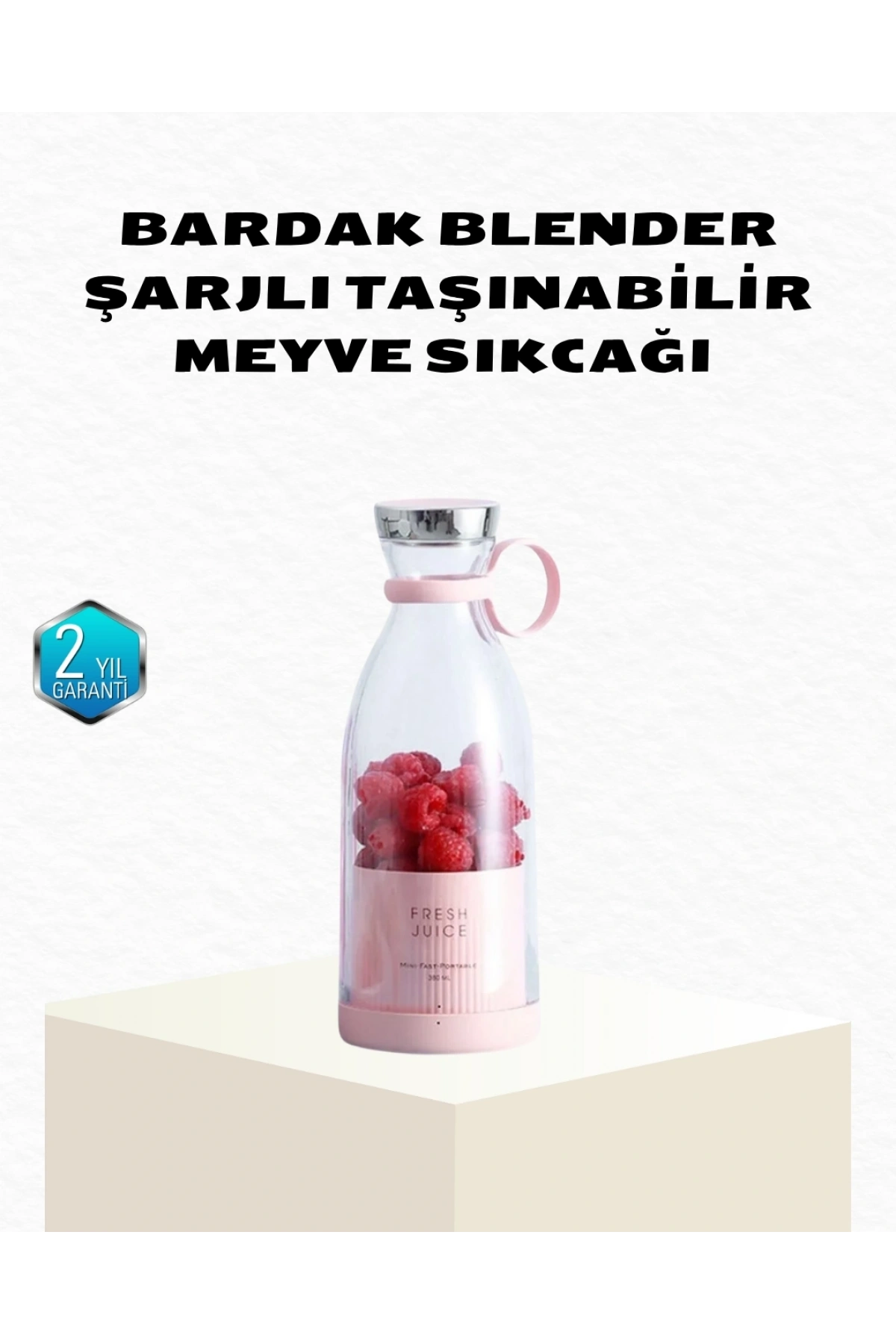Kablosuz Taşınabilir Mini Blender – USB Şarjlı, 1200mAh