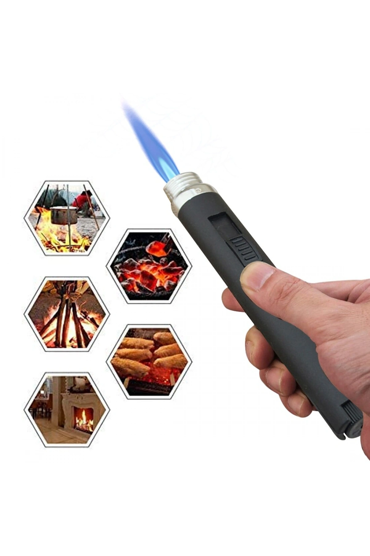 Kalem Pürmüz Çakmak Torch Pürmüz Isı Kalemi (5047)