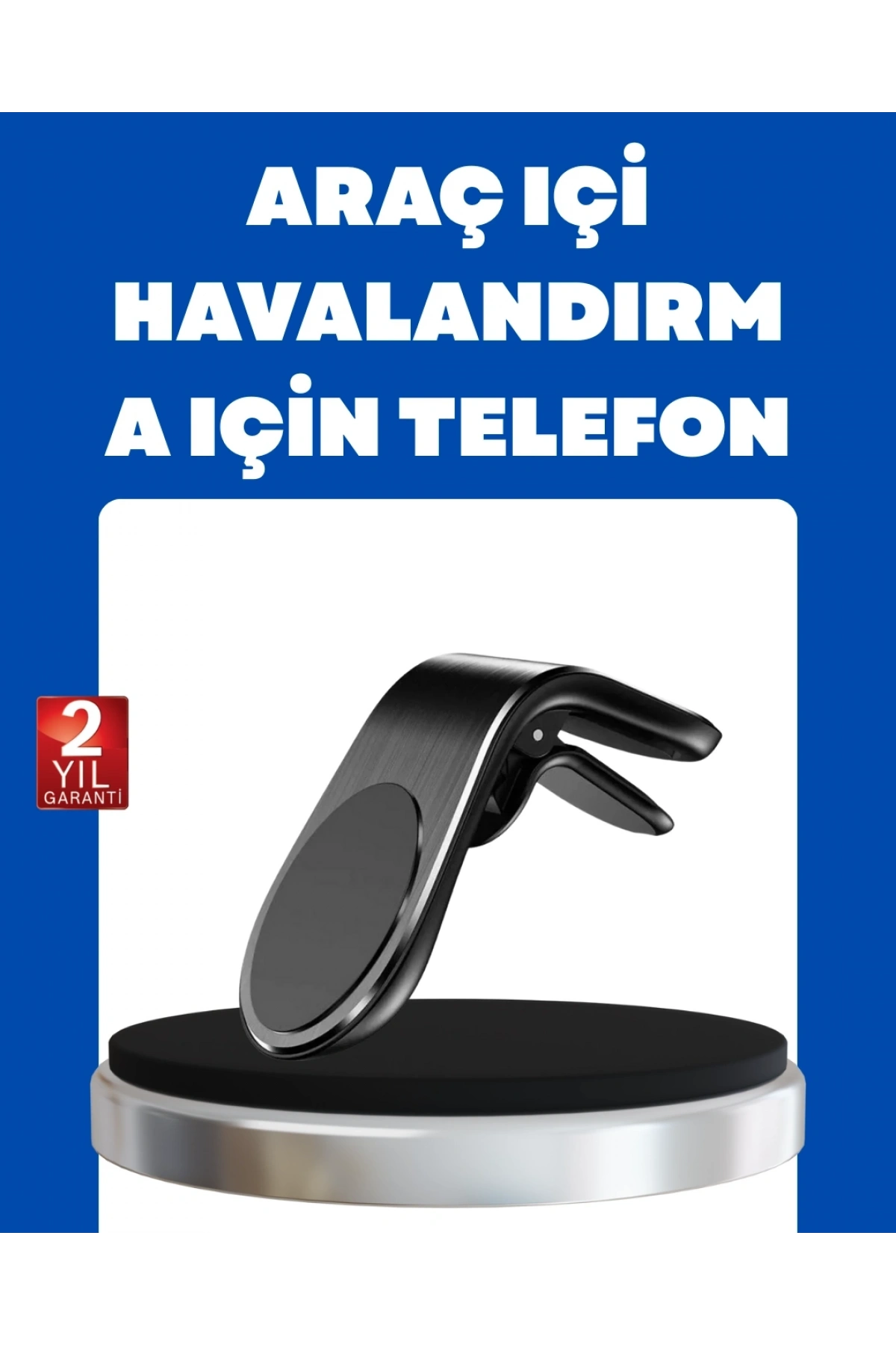 Kalorifer Izgaralı Manyetik Telefon Tutucu – Sarsıntı Geçirmez