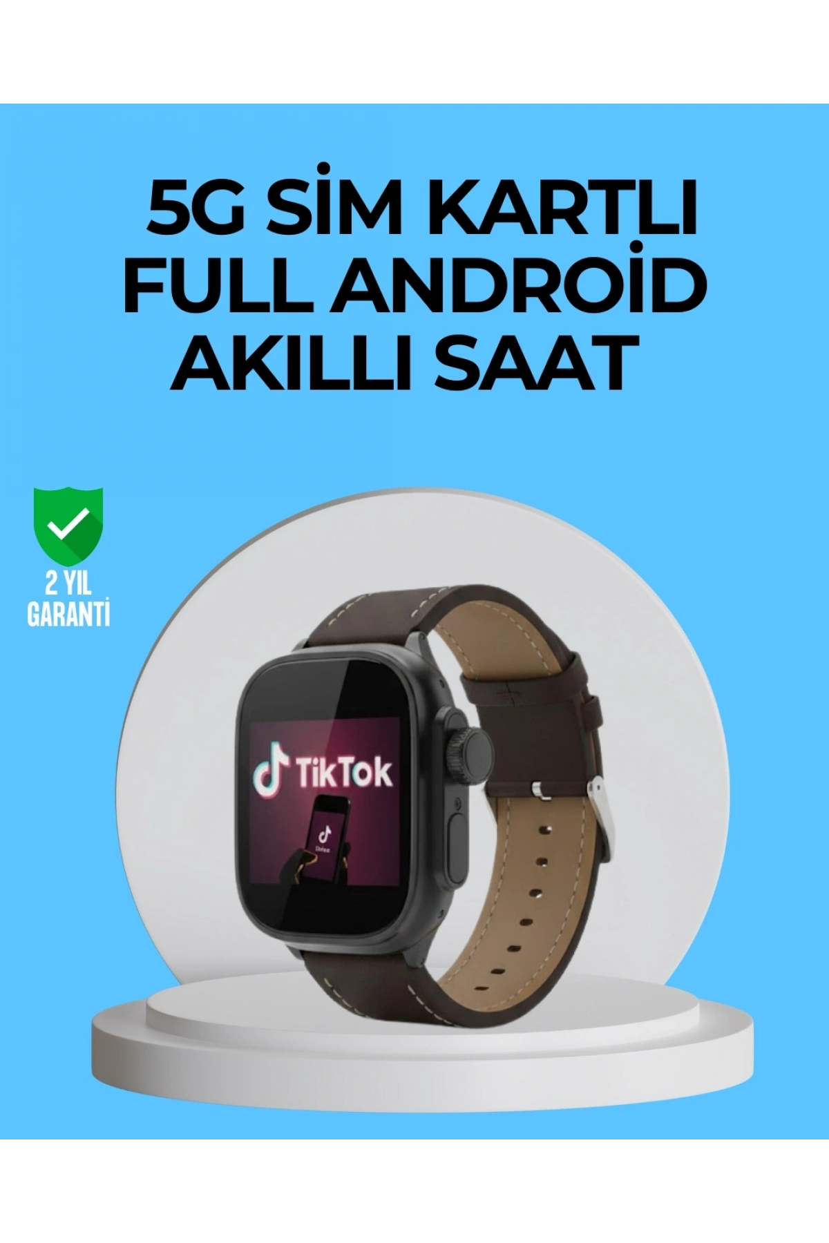 Kamera Özellikli Akıllı Saat Play Store Destekli