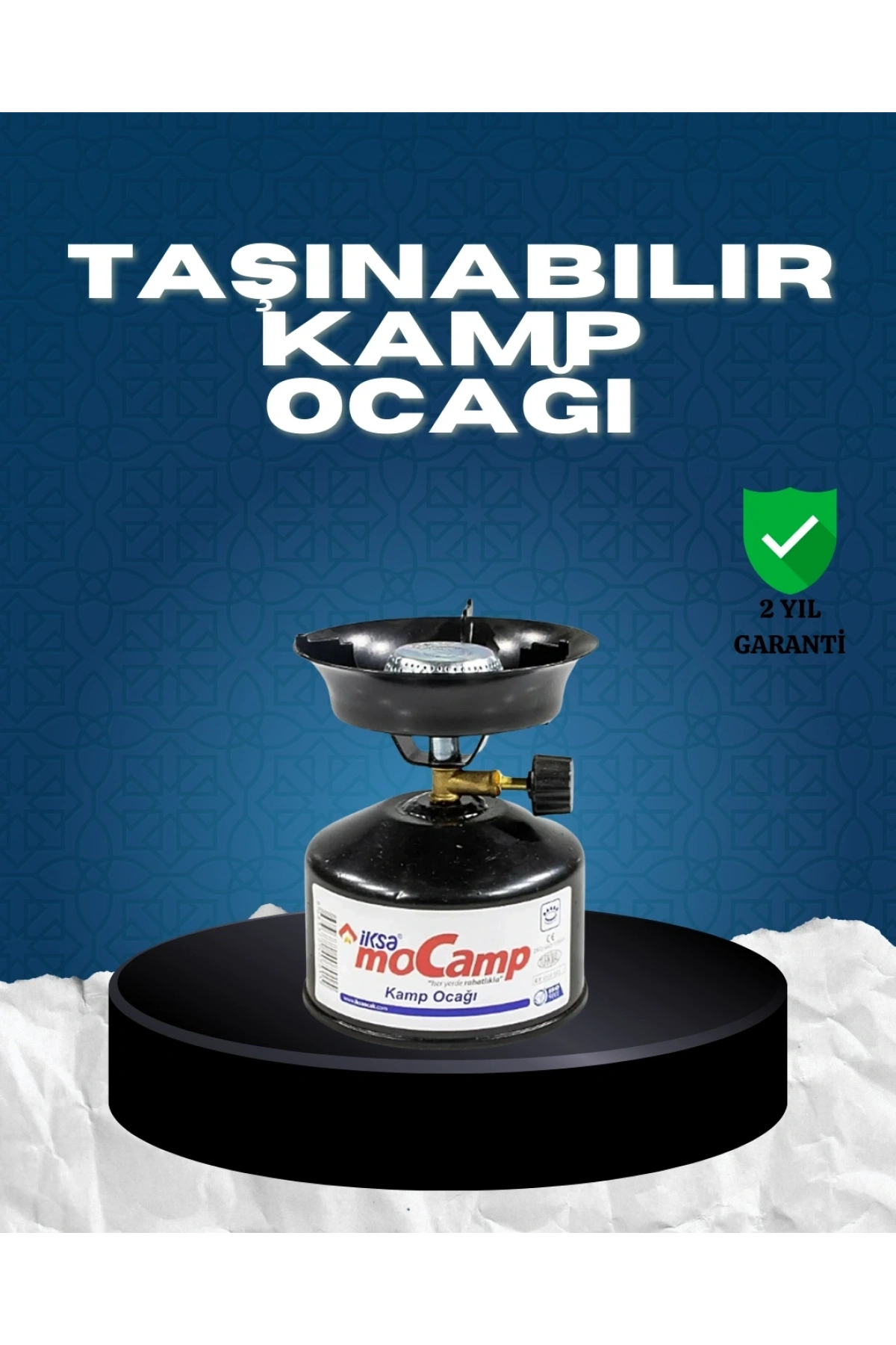 Kamp Ocağı Seti Taşınabilir Tüp ve Denge Aparatlı