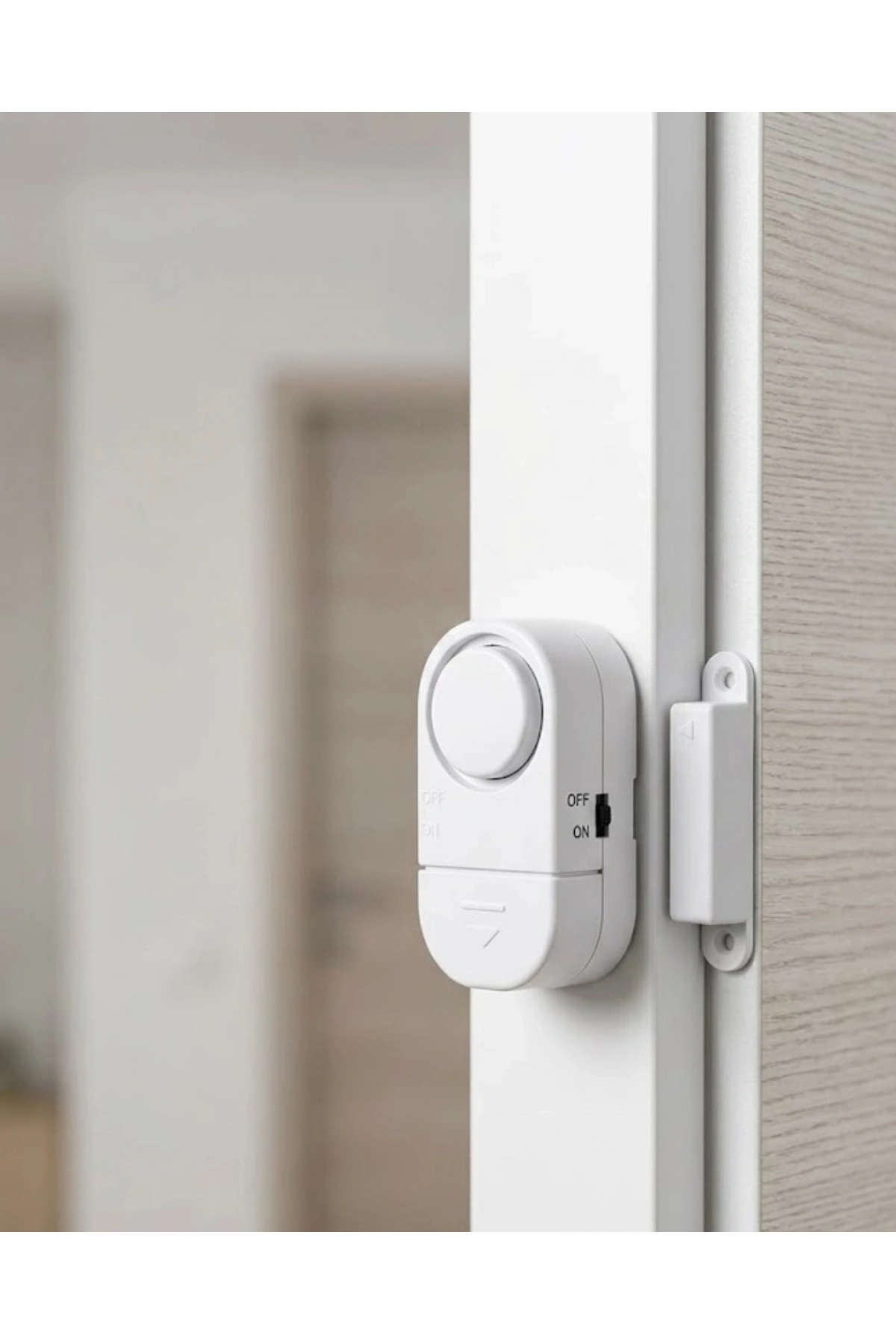 Kapı Pencere Alarmı Manyetik Sensörlü 90 dB Güçlü Sesli Güvenlik Alarm Sistemi