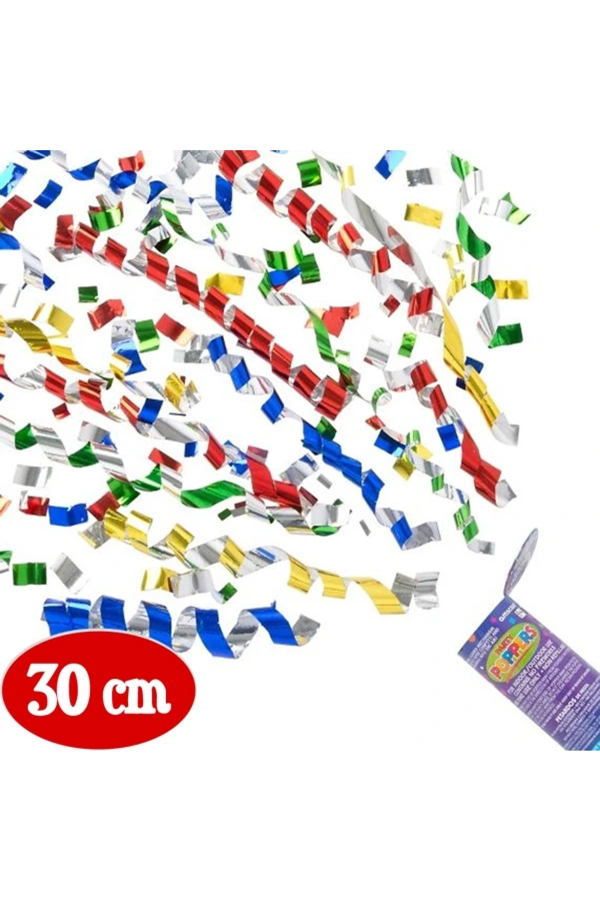 Karışık Renkli Konfeti 30 cm (5047)