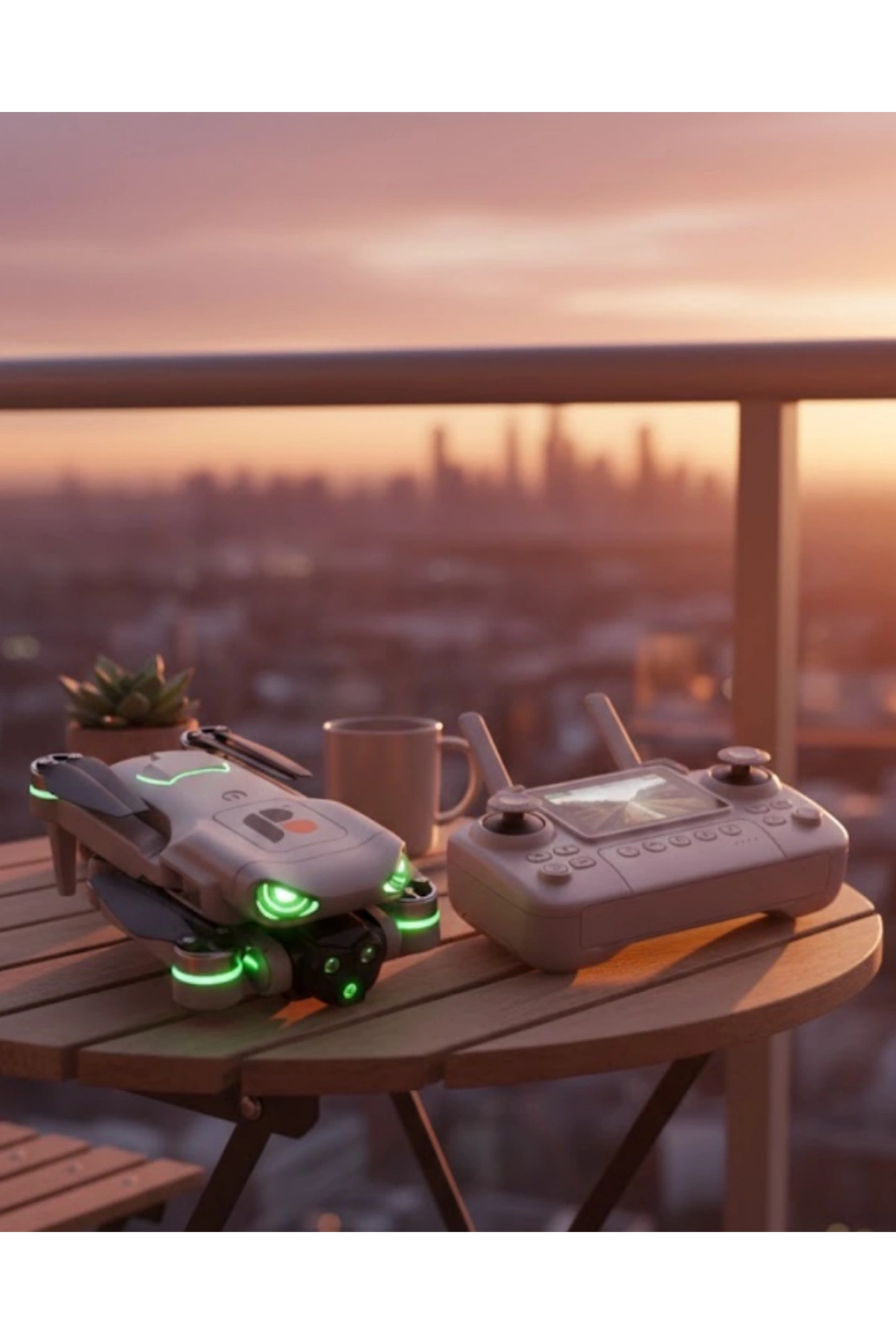 Katlanabilir Drone HD Çekim Uzun Süreli Uçuş Deneyimi