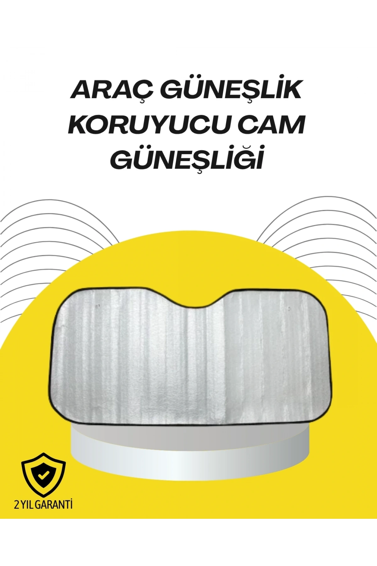 Katlanabilir Reflektörlü Oto Güneşliği – Yaz Sıcaklarına Karşı Yüksek Koruma