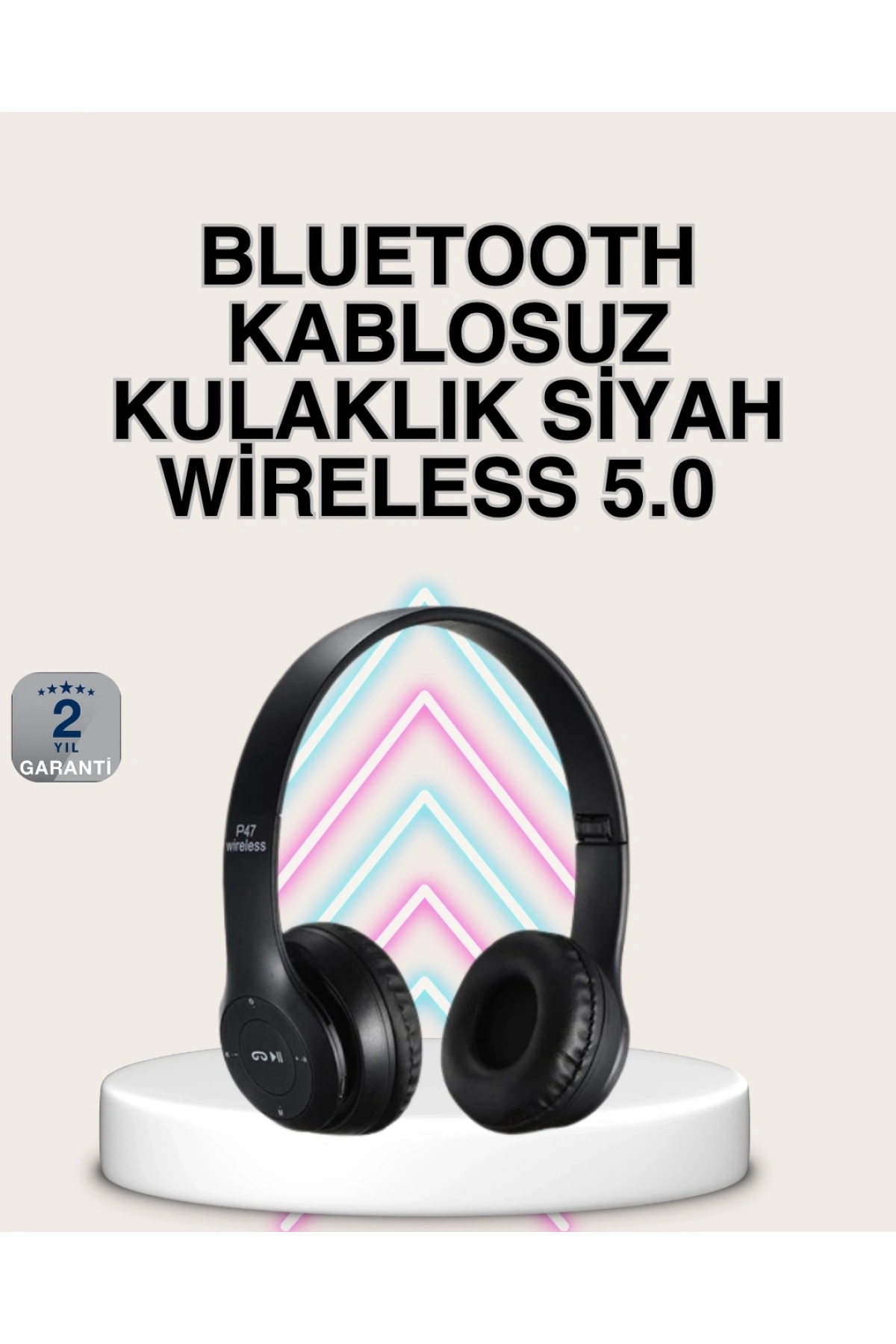 Katlanabilir Tasarımlı Bluetooth 5.0 Kulaklık | Eller Serbest Arama ve Çift Cihaz Desteği