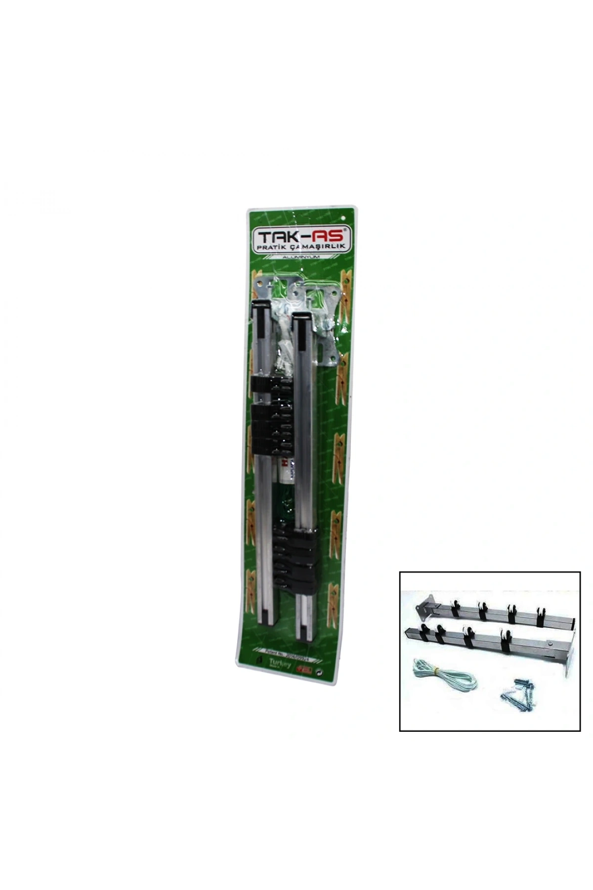 KATLANIR MAKARALI PRATİK ÇAMAŞIR ASKISI (5047)