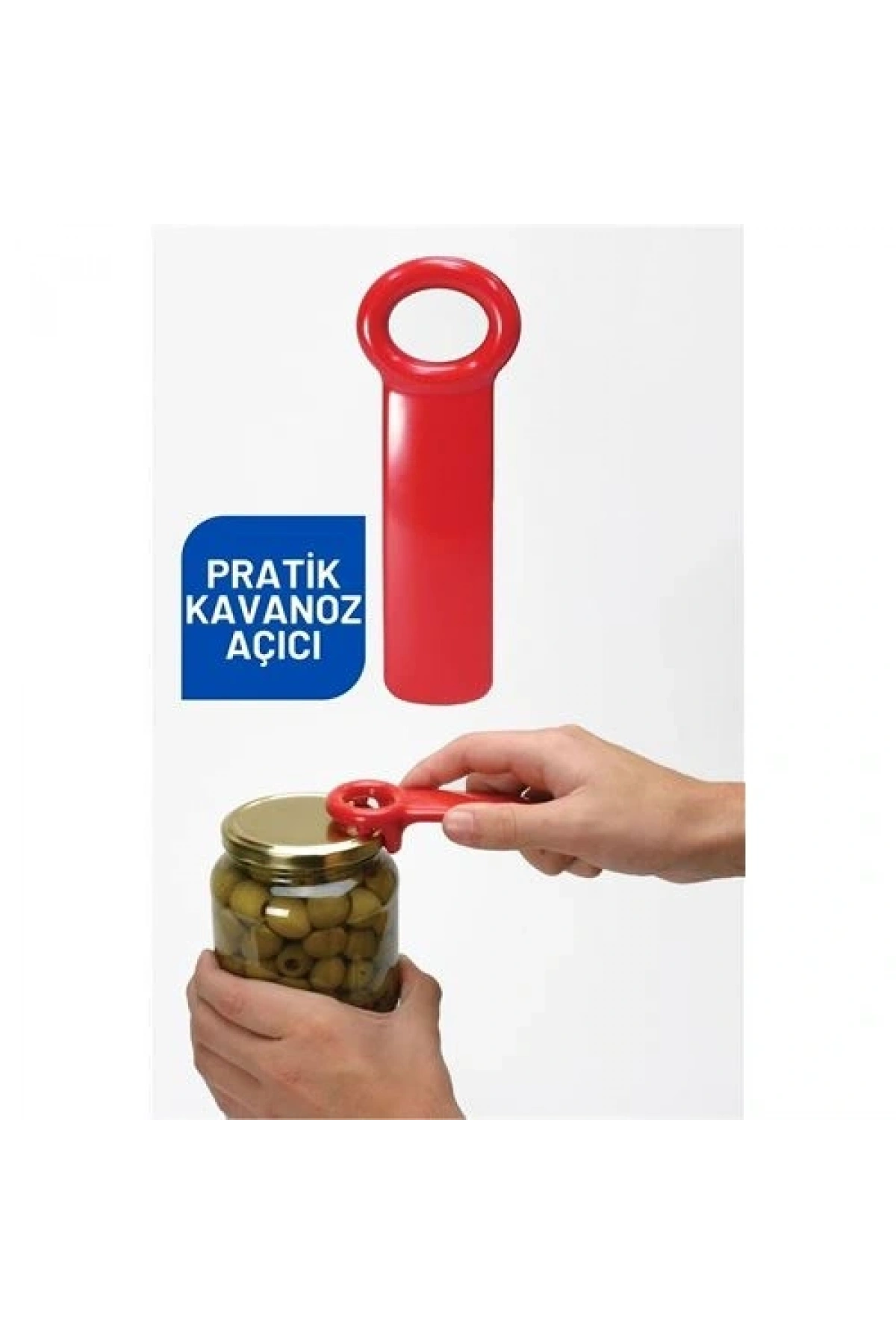 Kavanoz Açacağı Konserve Açacağı -Vakumlu Kapak Açma Aparatı