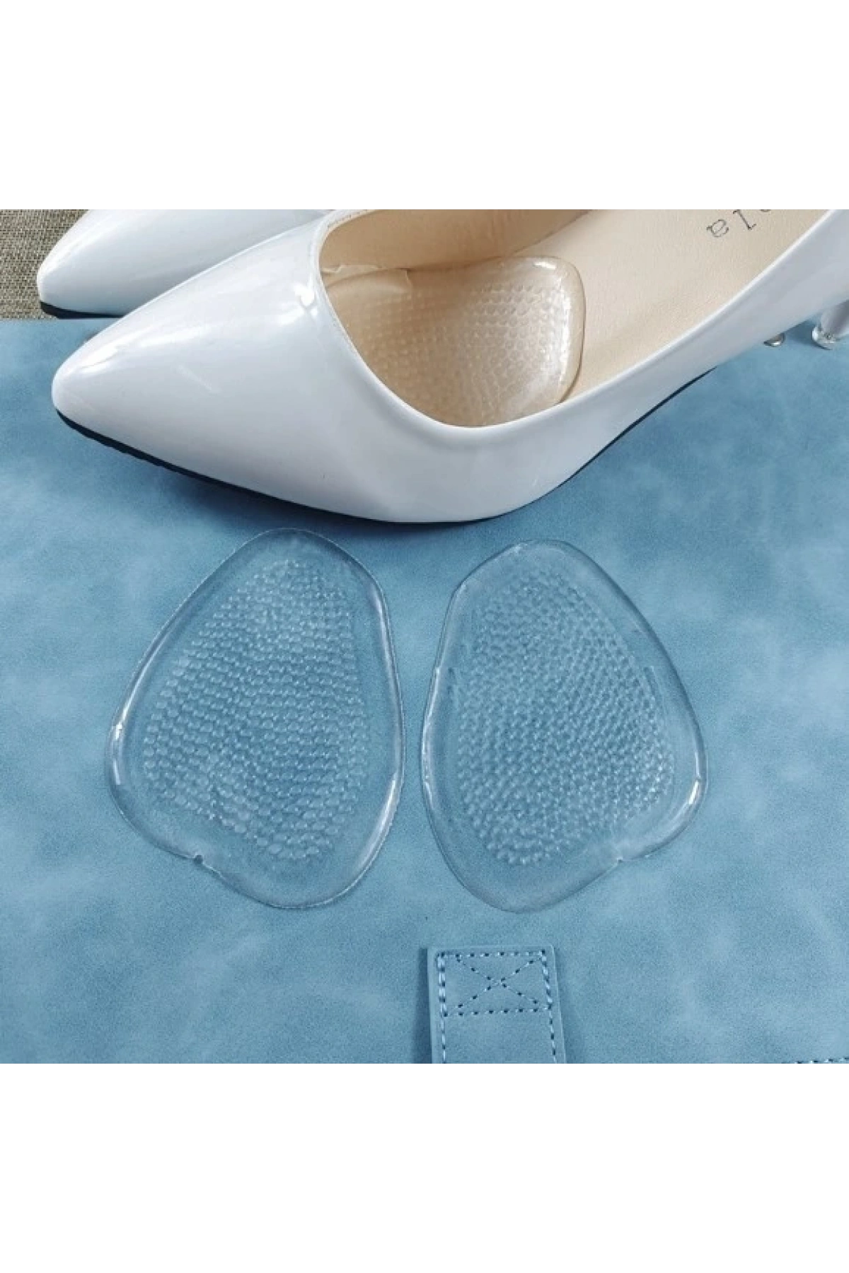 Kaydırmaz Topuklu Ayakkabı Tabanlığı Şeffaf 17GR (5047)