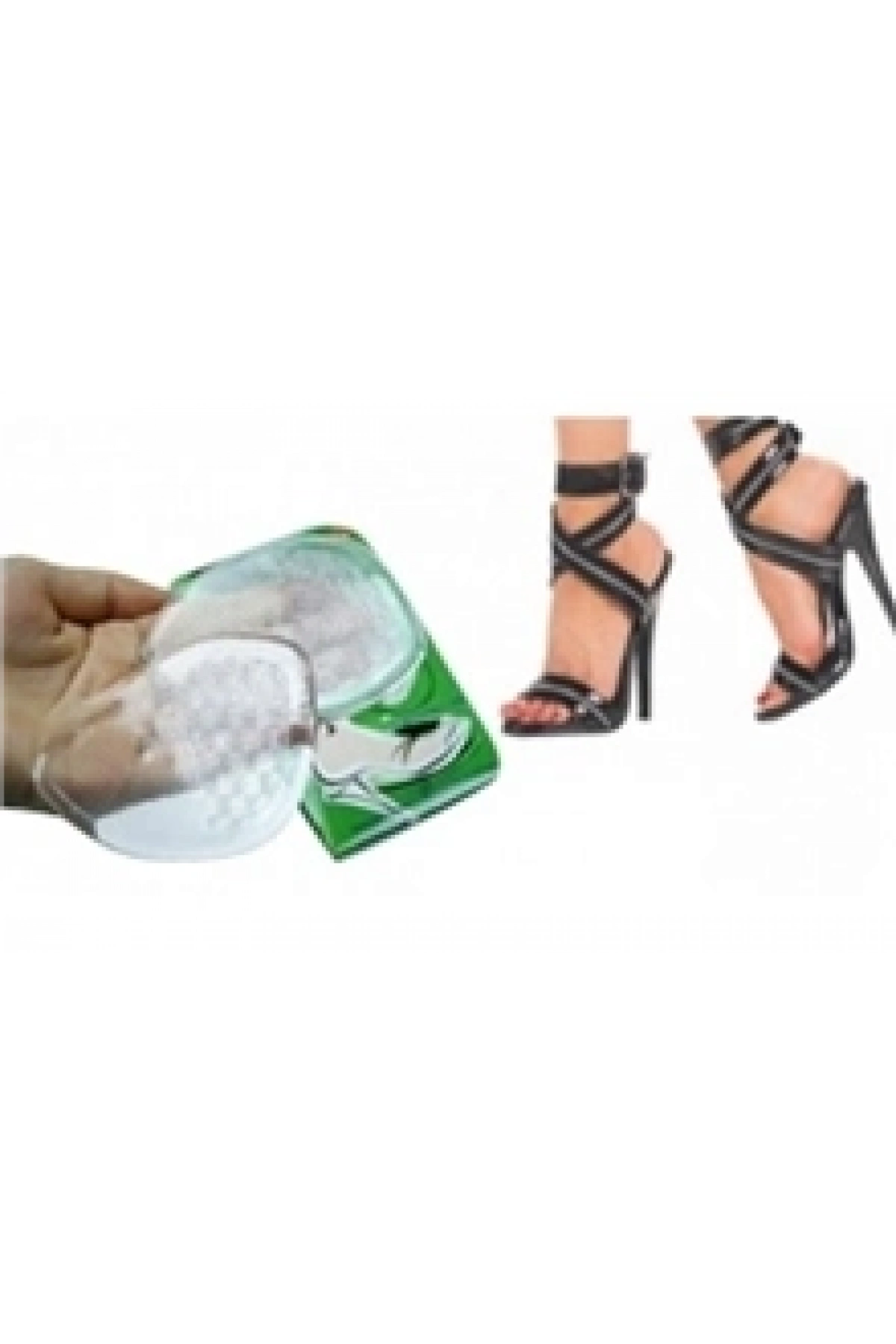 Kaydırmaz Topuklu Ayakkabı Tabanlığı Şeffaf (5047)