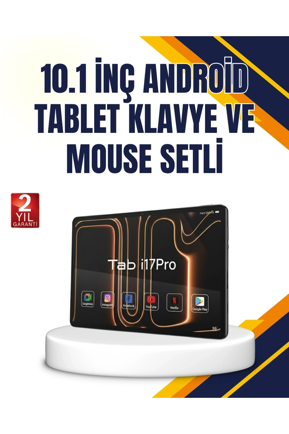 Klavye Kalem Mouse Dahil Android Tablet Uzun Pil Ömürlü
