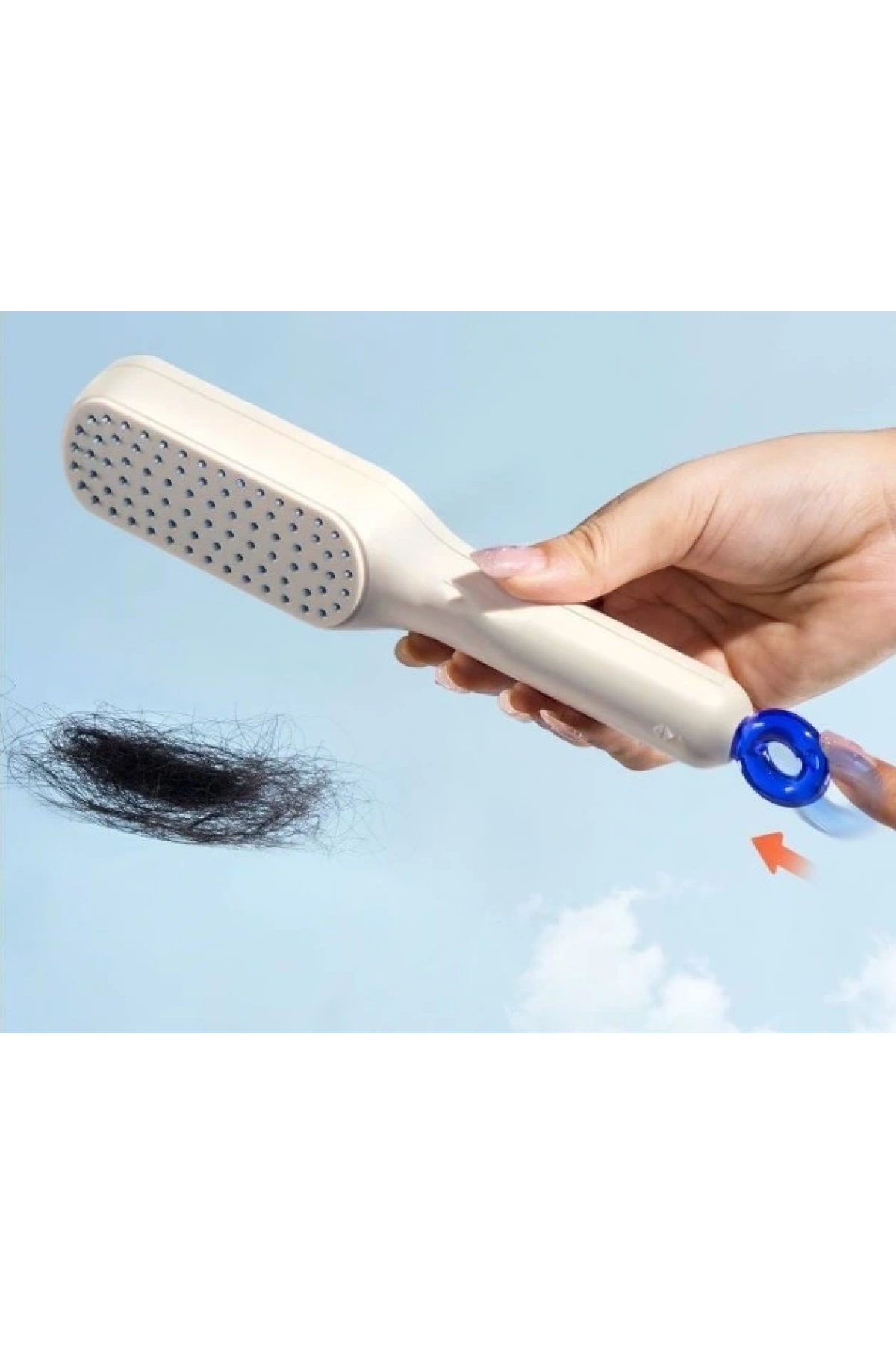 Kolay Temizlenen Saç Fırçası (5047)