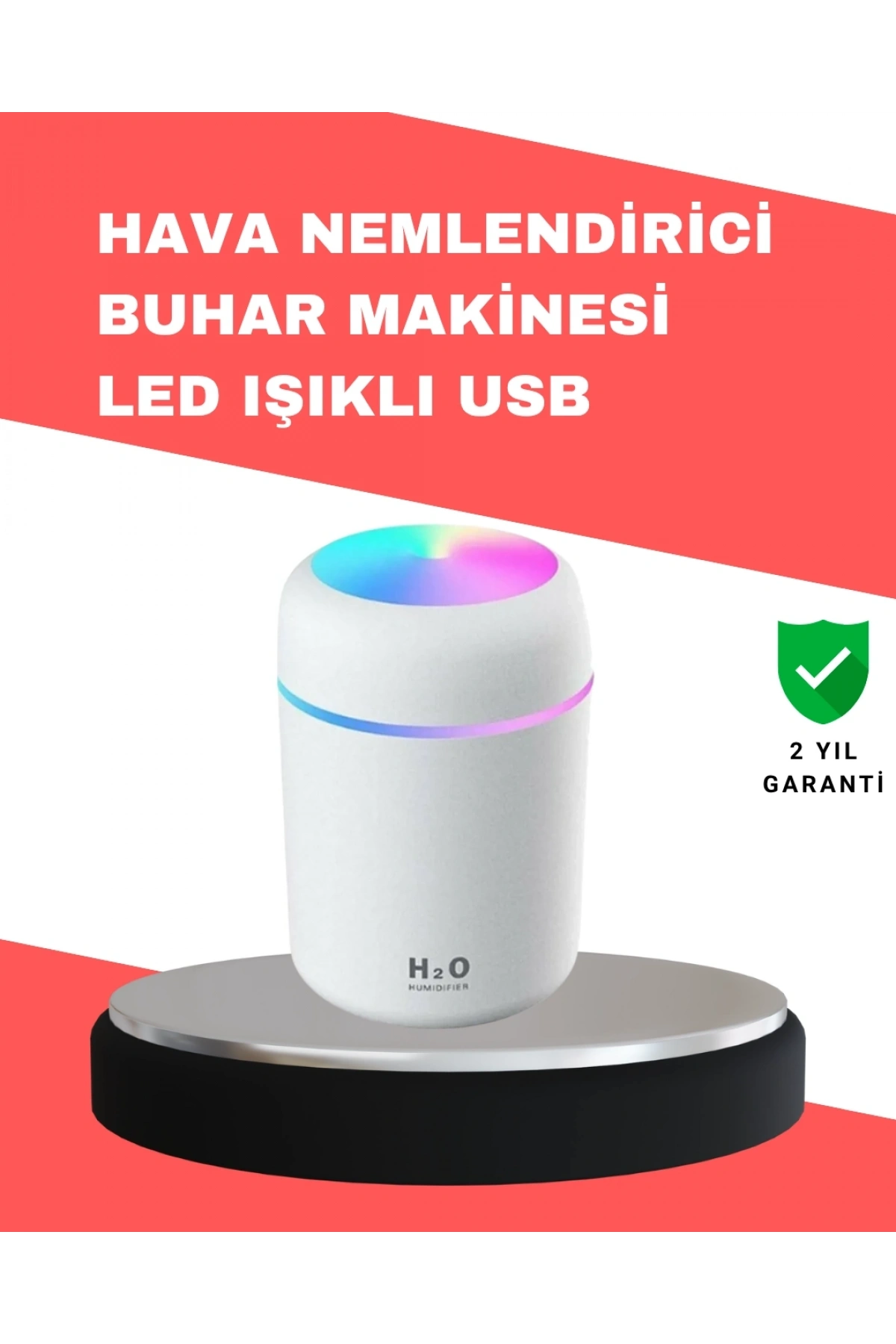 Kompakt Boyutlu Nemlendirici – 30-45ml/h Buhar Kapasiteli