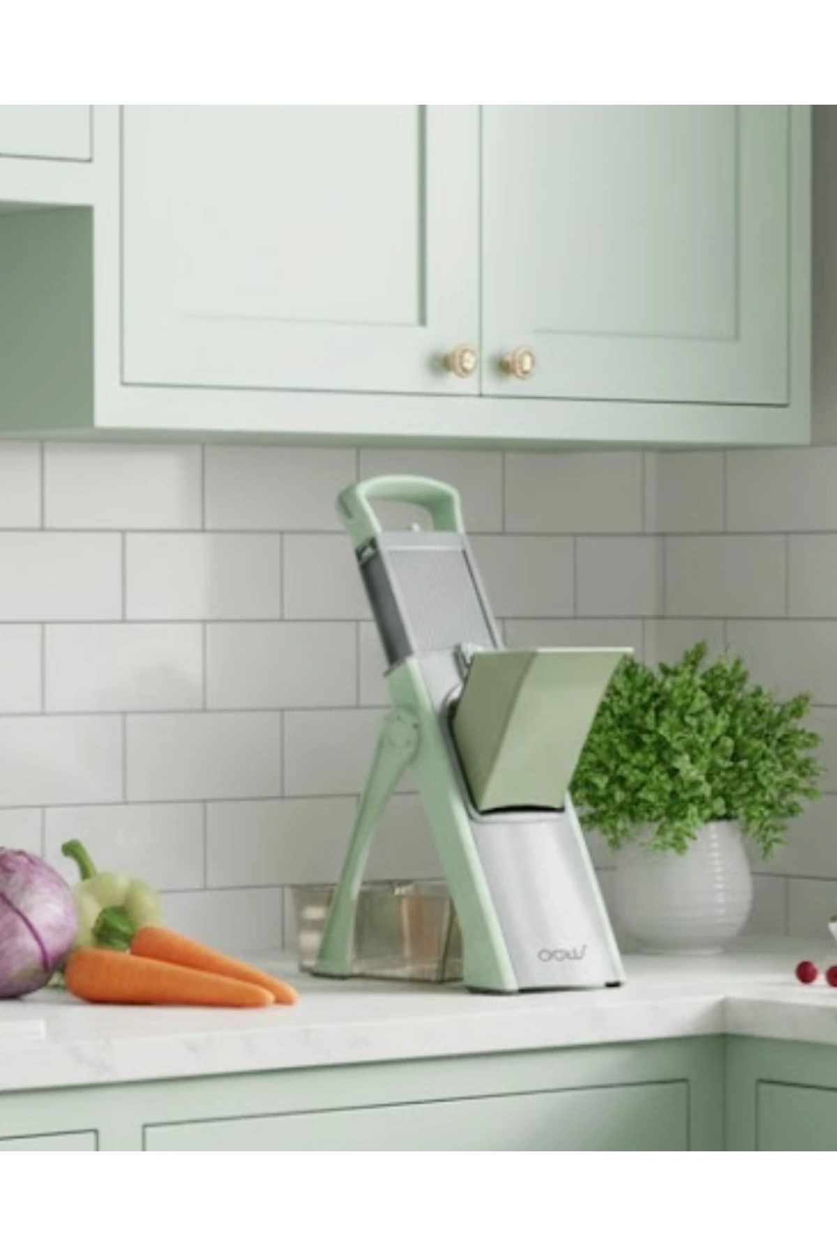 Kompakt Katlanabilir Paslanmaz Çelik Mutfak Rendesi