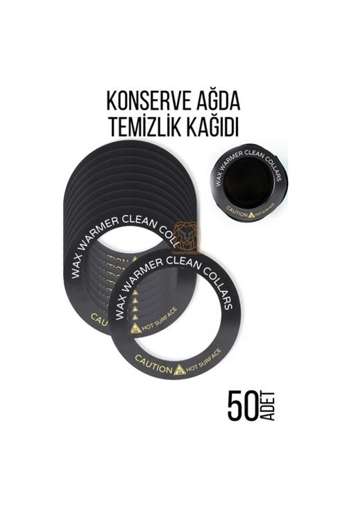 Konserve Ağda Koruyucu Karton Temizlik Kağıdı 50 Adet