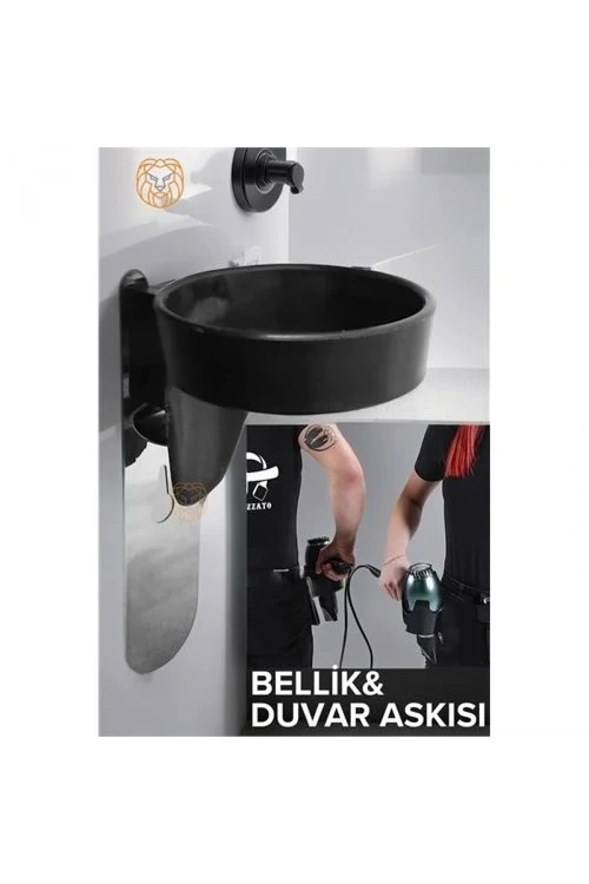 Kuaför Belliği Fön Saç Kurutma Bel Askısı