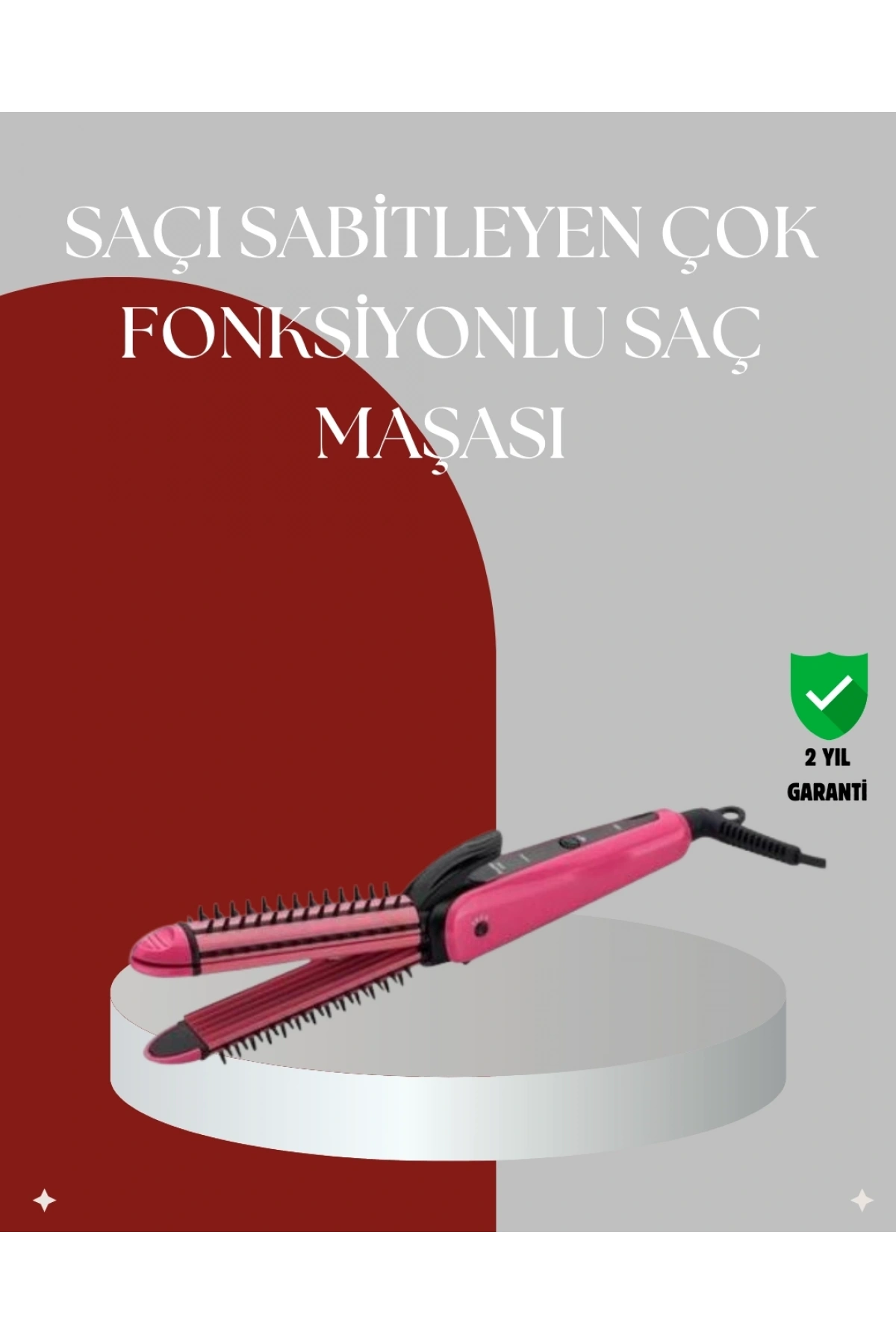 Kuaför Kalitesinde Saç Şekillendirici | Pratik Kullanım