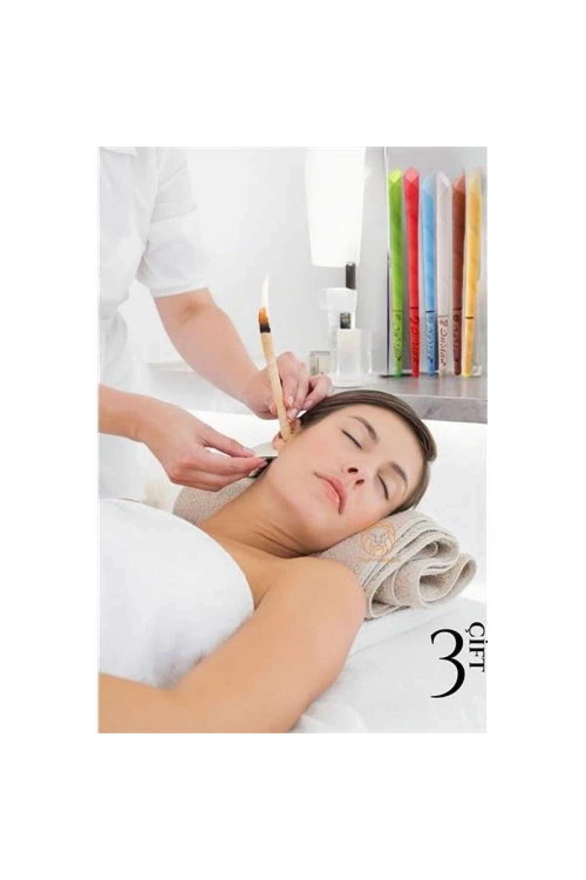 Kulak Temizlik Mumu 3 ÇİFT Liza Bataieva Design