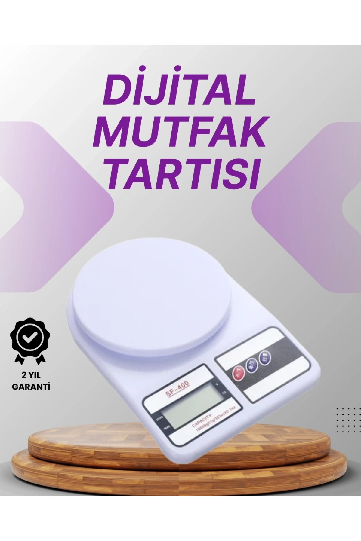 LCD Ekranlı Kompakt Dijital Terazi – Gram ve Ons Ölçüm