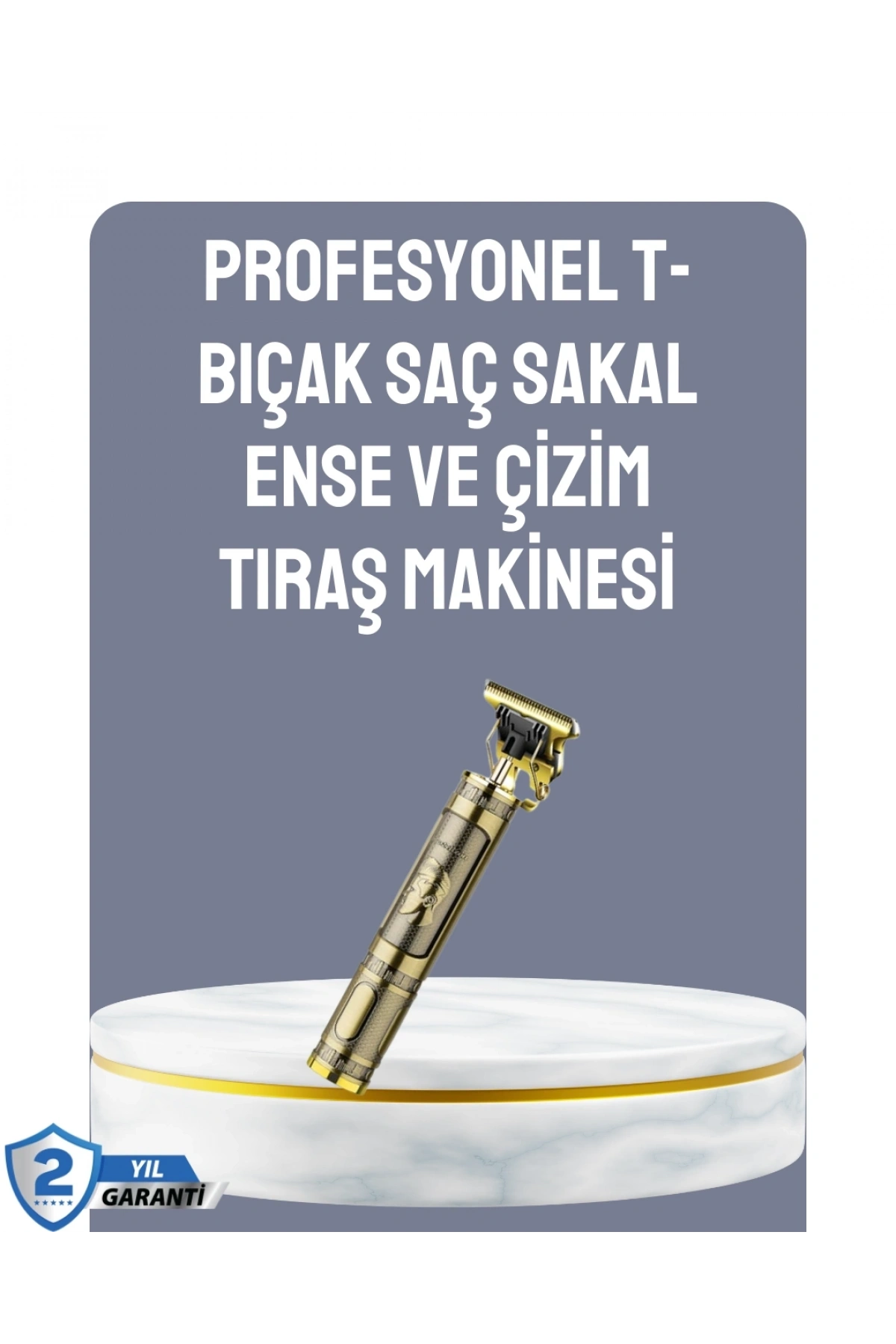 LCD Ekranlı Şarjlı Tıraş Makinesi Erkek Saç Sakal Kesme