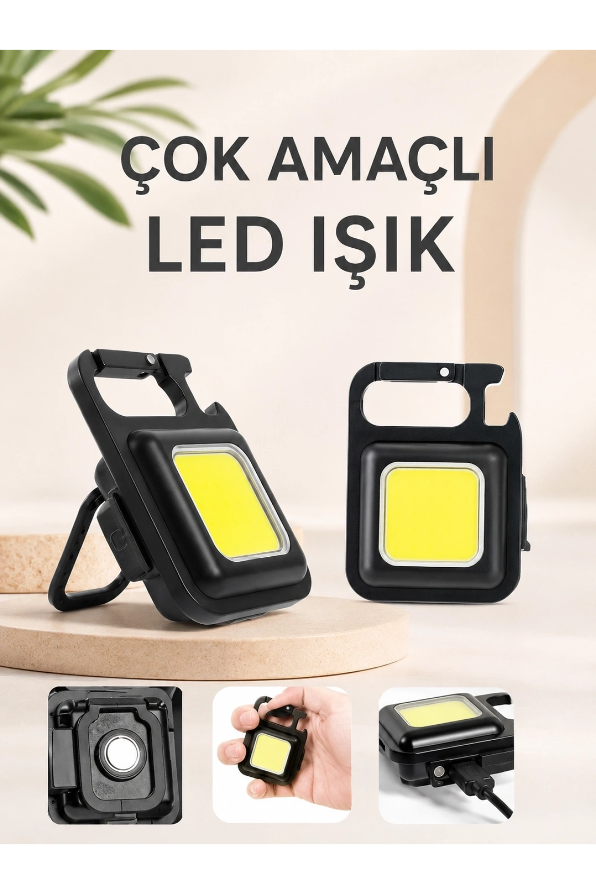 Led Işık Acil Durum Işığı Çok Fonksiyonlu Mıknatıs Özelliği