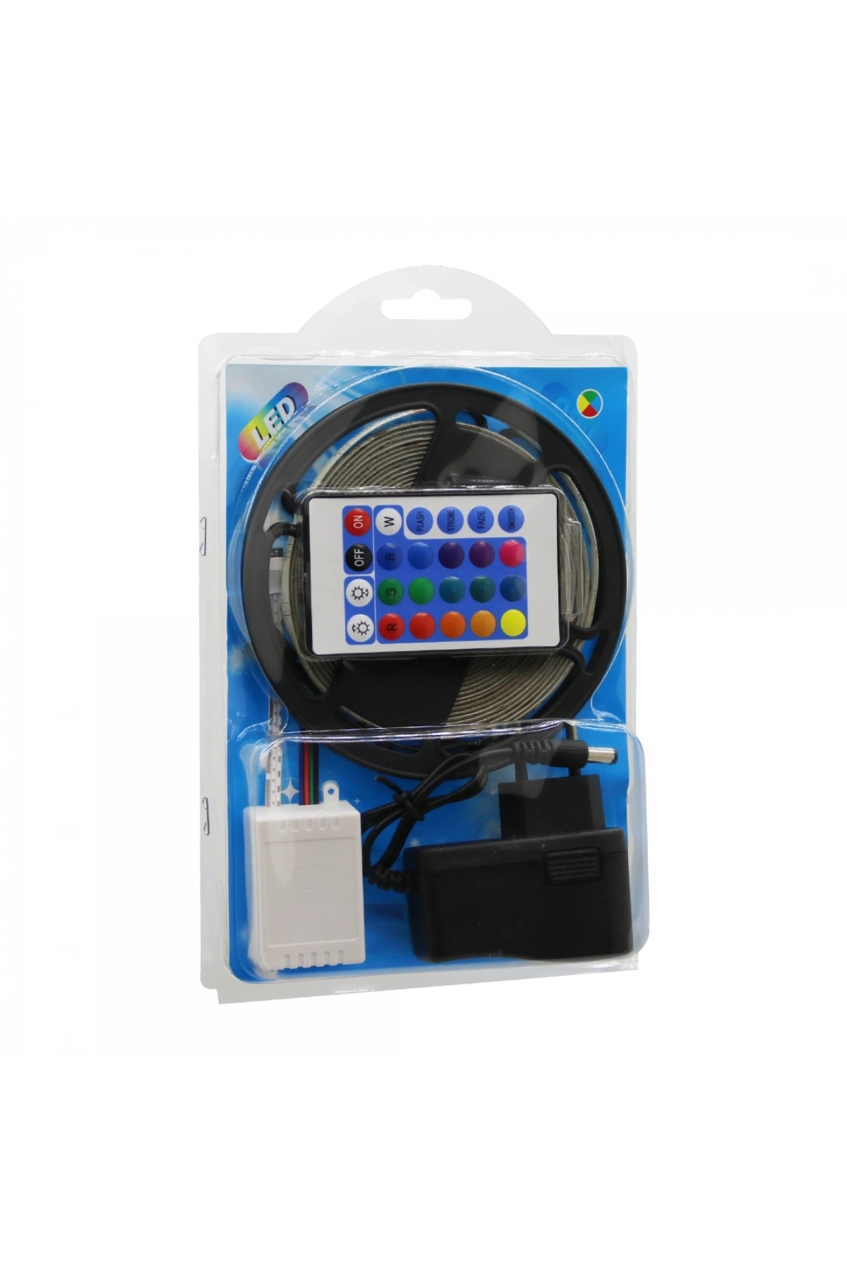 LED RGB KUMANDALI ŞERİT LED 5MT (5047)