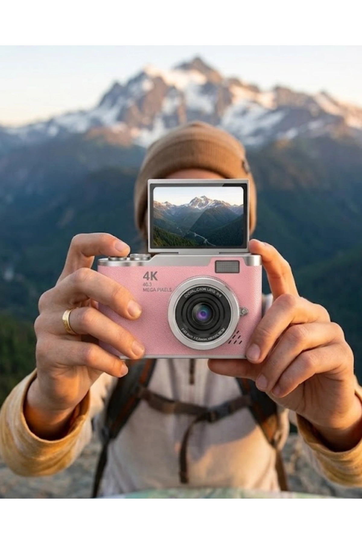 LK007 FOTOĞRAF MAKİNESİ PEMBE