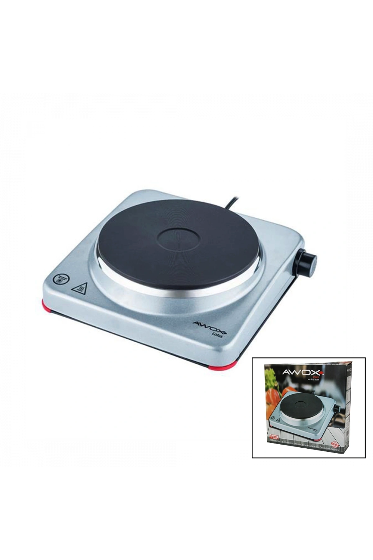 LOTUS TEK GÖZLÜ ELEKTRİKLİ OCAK PLATE 185MM.1500W (5047)