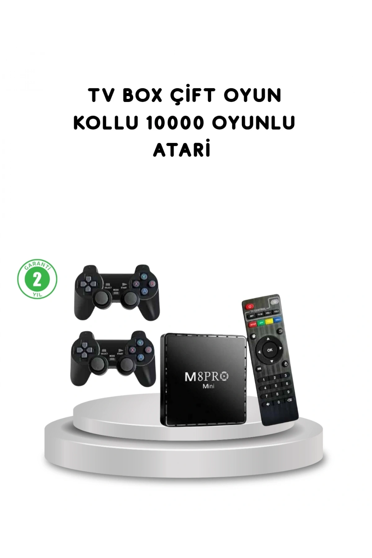 M8Pro Mini 2 Android 12 64 GB TV Box – 10K Ultra HD Görüntü & Oyun Keyfi