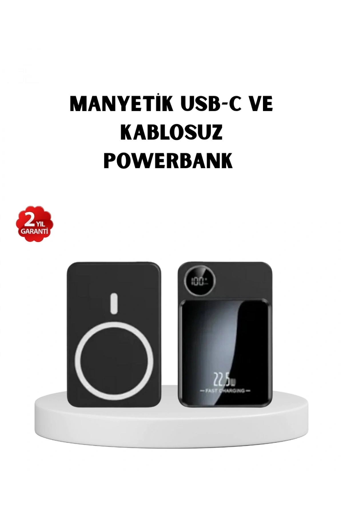 MagSafe Uyumlu Powerbank 20W PD 15W