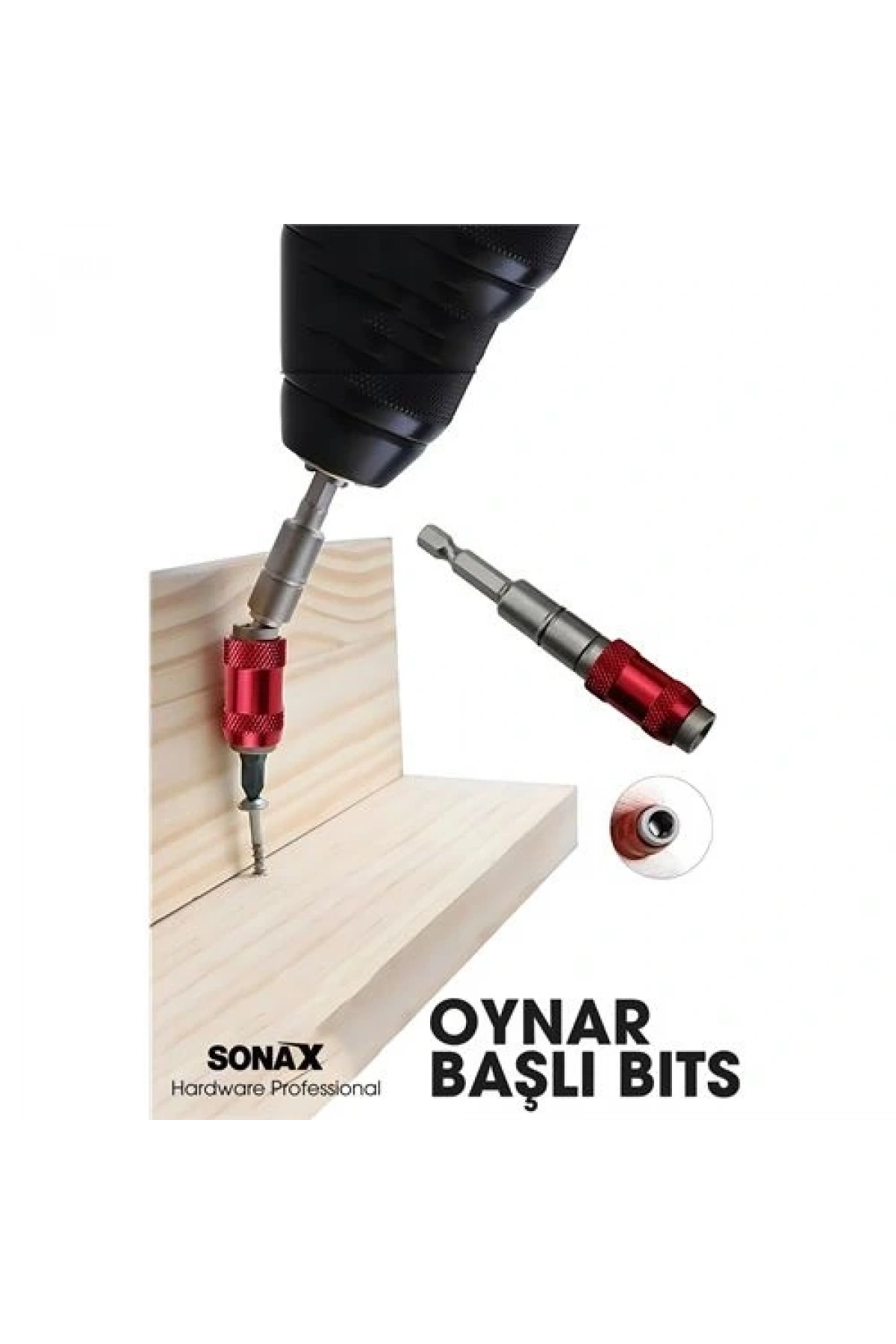 Manyetik Oynar Başlı Matkap Ucu Oynar Başlı Bits