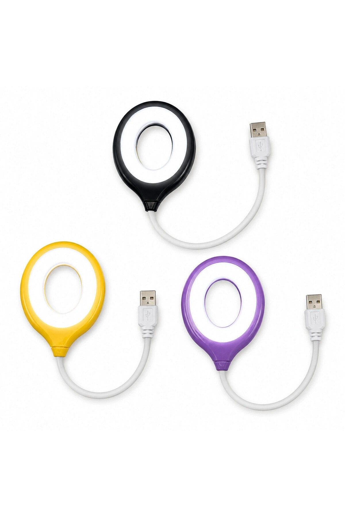 MASA LAMBASI RENKLİ USB GİRŞİLİ (5047)
